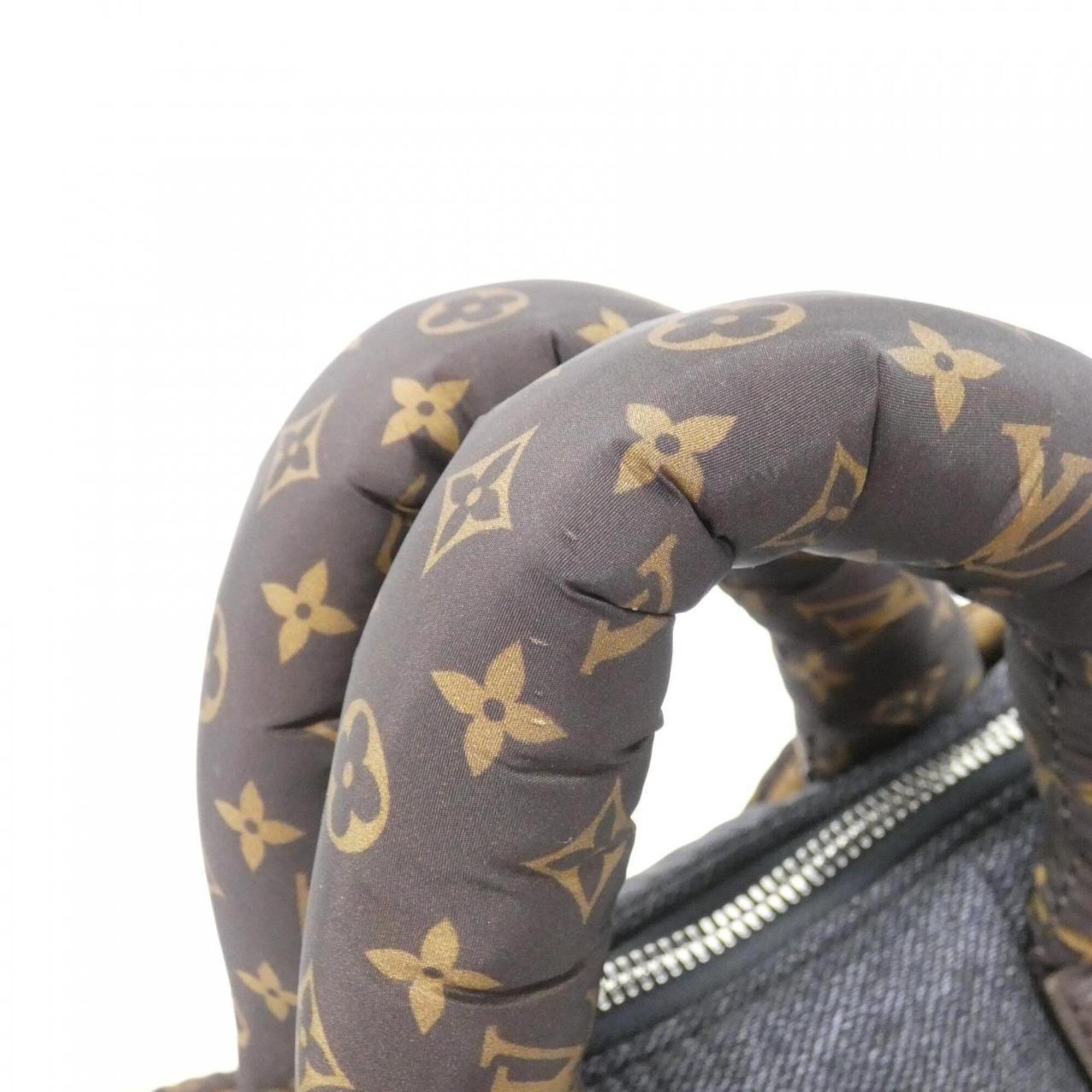 Louis Vuitton Black Nylon Boston Bag (Pre-Owned)