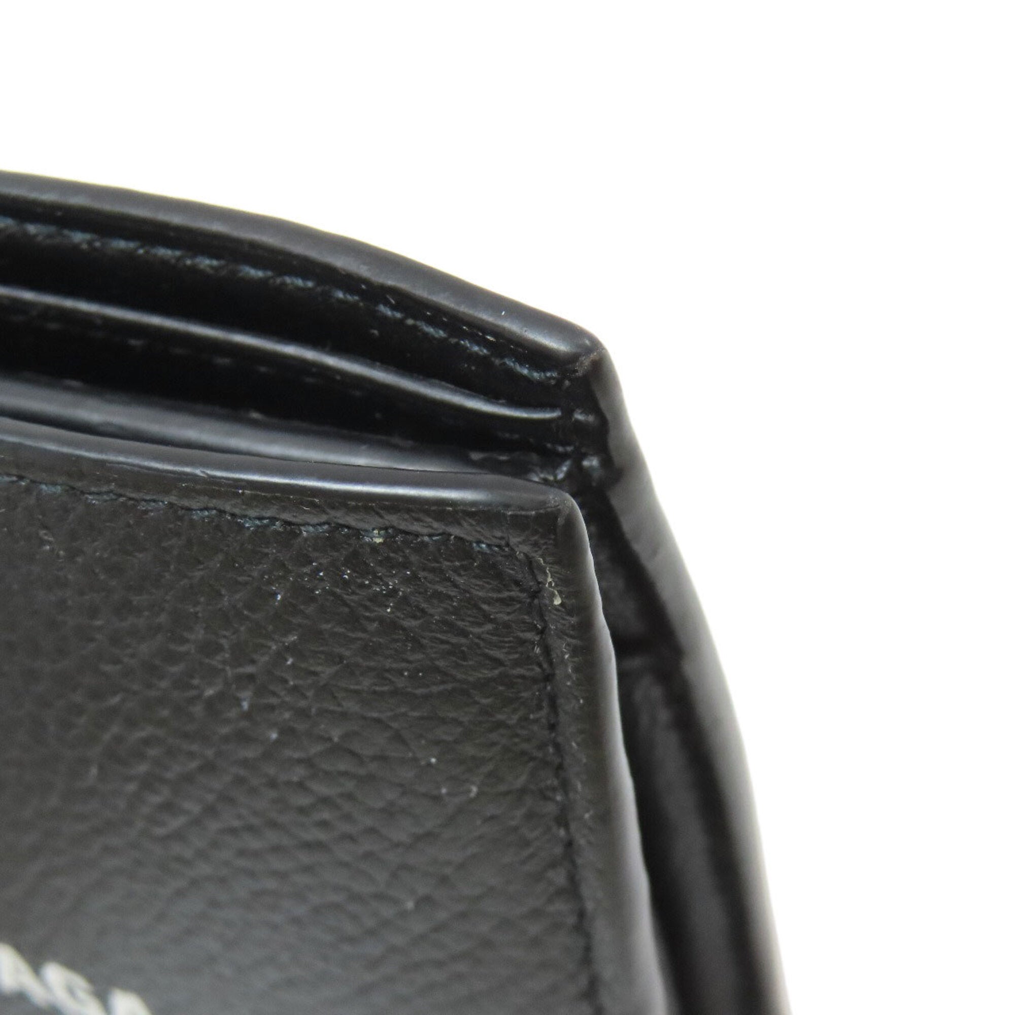 Balenciaga Black Leather Wallet (Bi-Fold) (Pre-Owned)