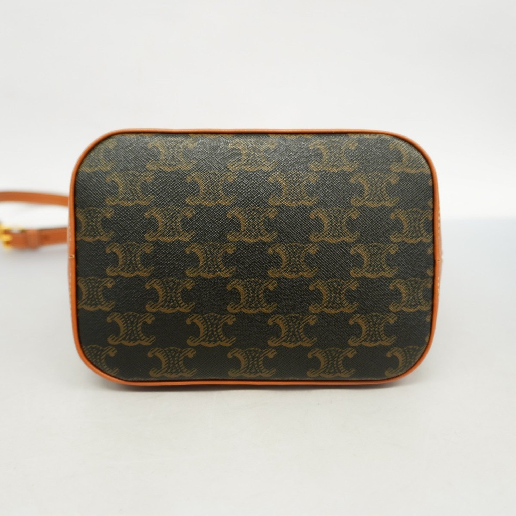 Celine Black Brown Pvc Shoulder Bag (Pre-Owned)