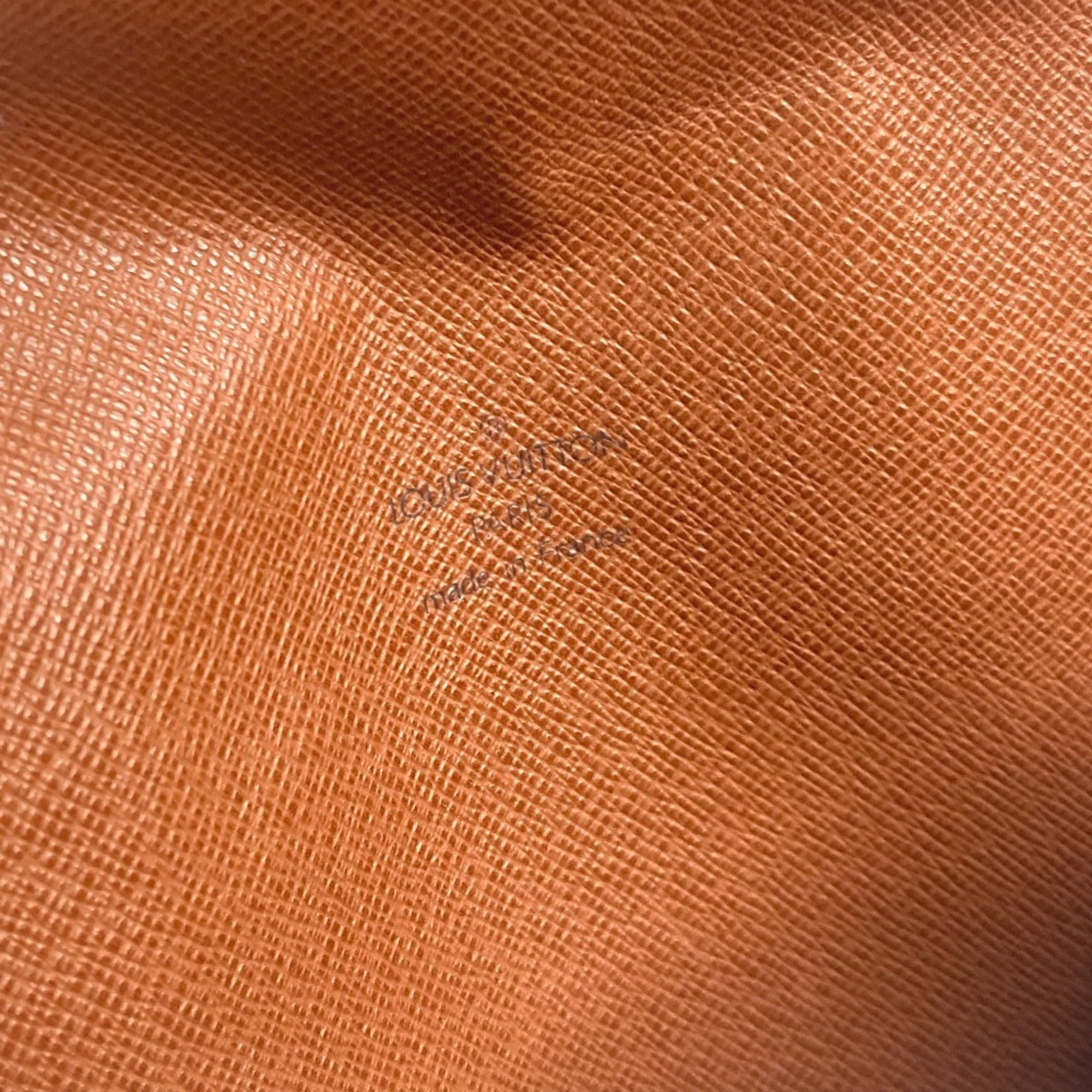 Louis Vuitton Brown Monogram Canvas Sling Bag (Pre-Owned)