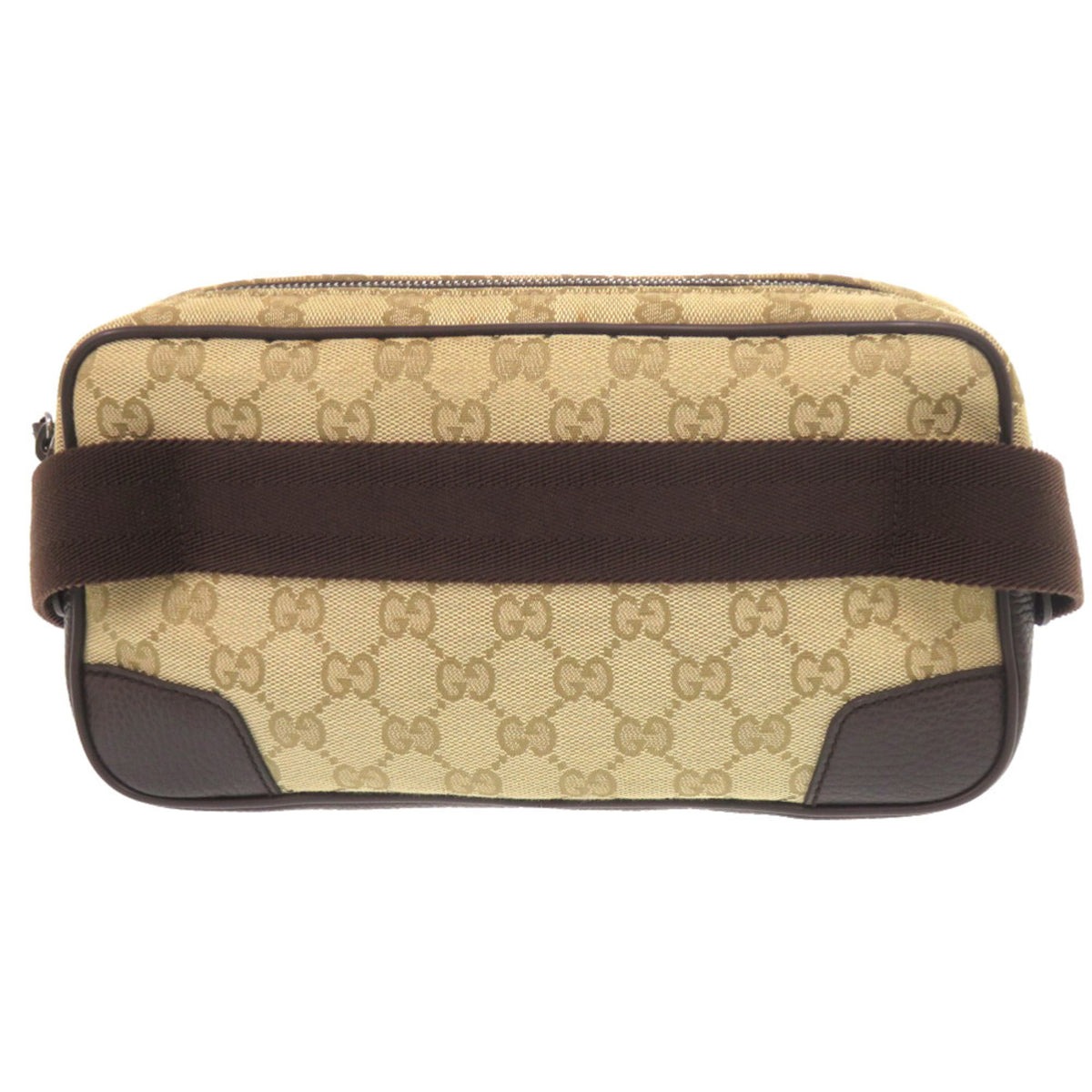 Gucci Beige Gg Canvas Sling Bag (Pre-Owned)