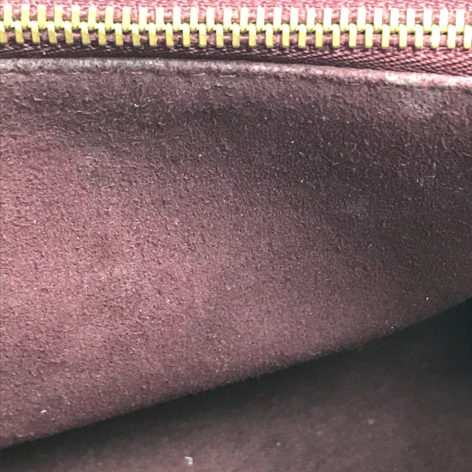 Louis Vuitton Bordeaux Brown Monogram Leather Shoulder Bag (Pre-Owned)