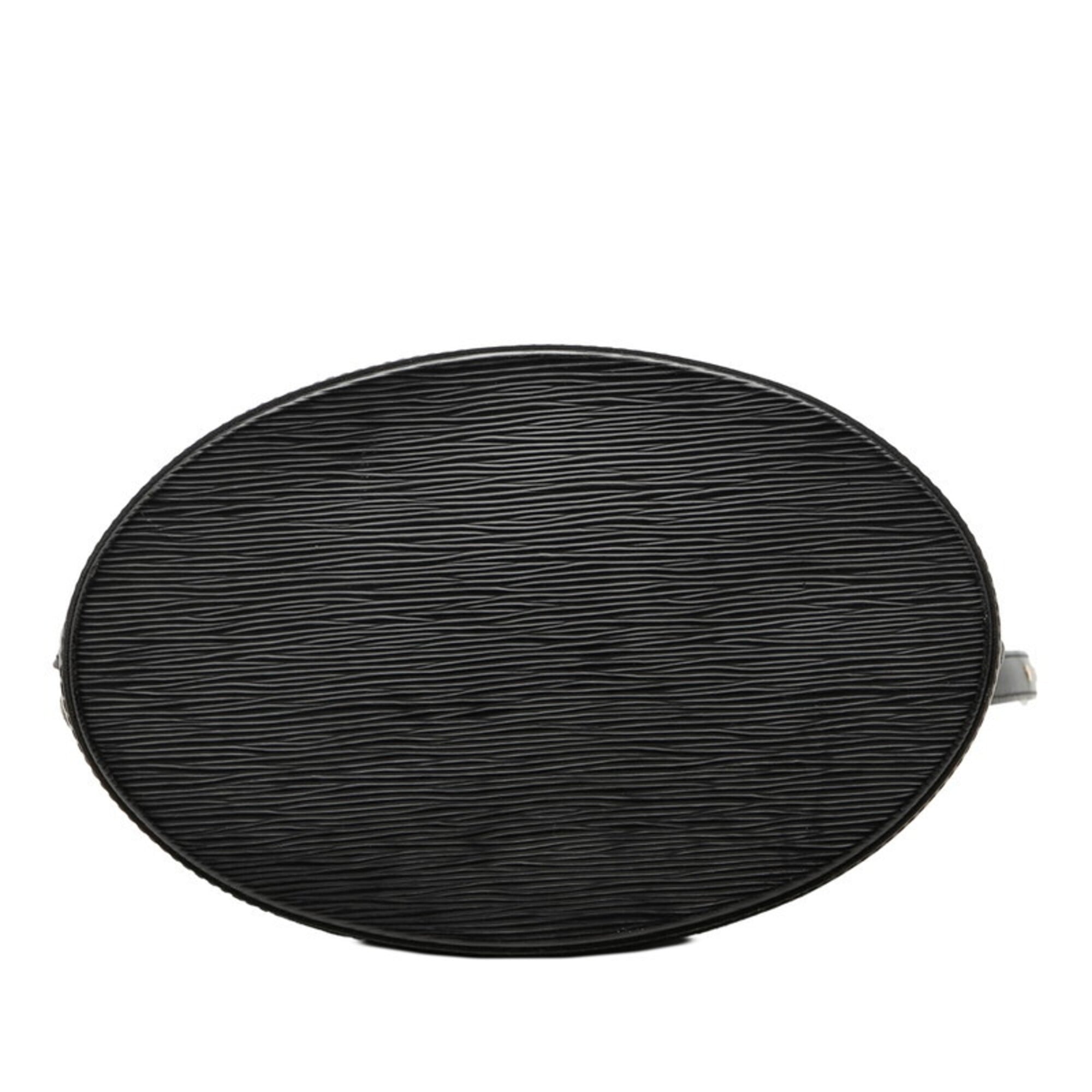 Louis Vuitton Black Noir Leather Shoulder Bag (Pre-Owned)
