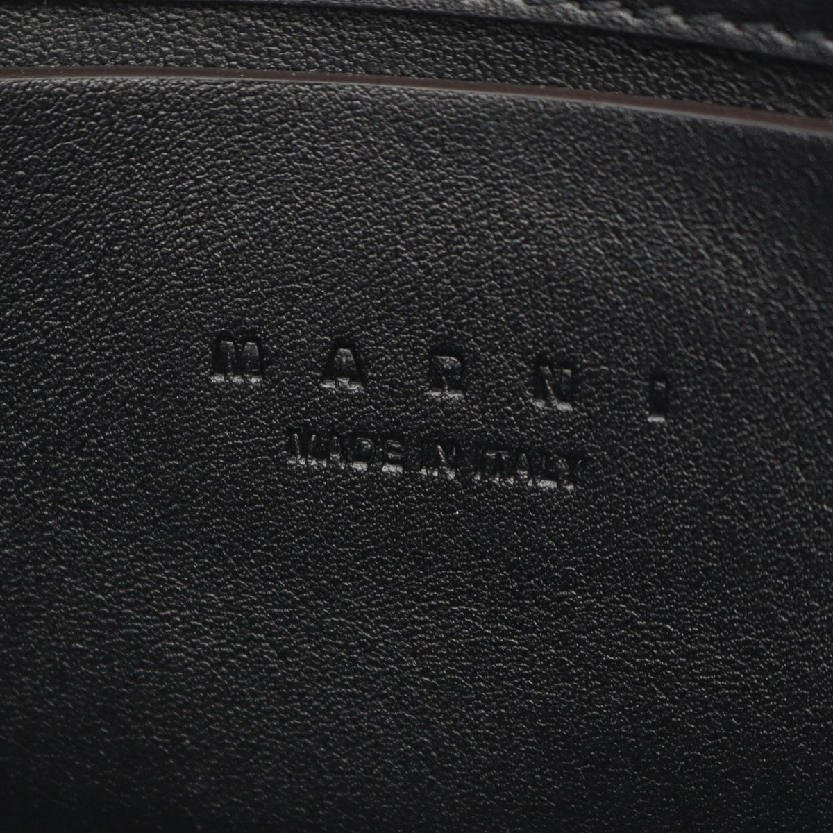 Marni Black Leather Fanny Pack (Pre-Owned)