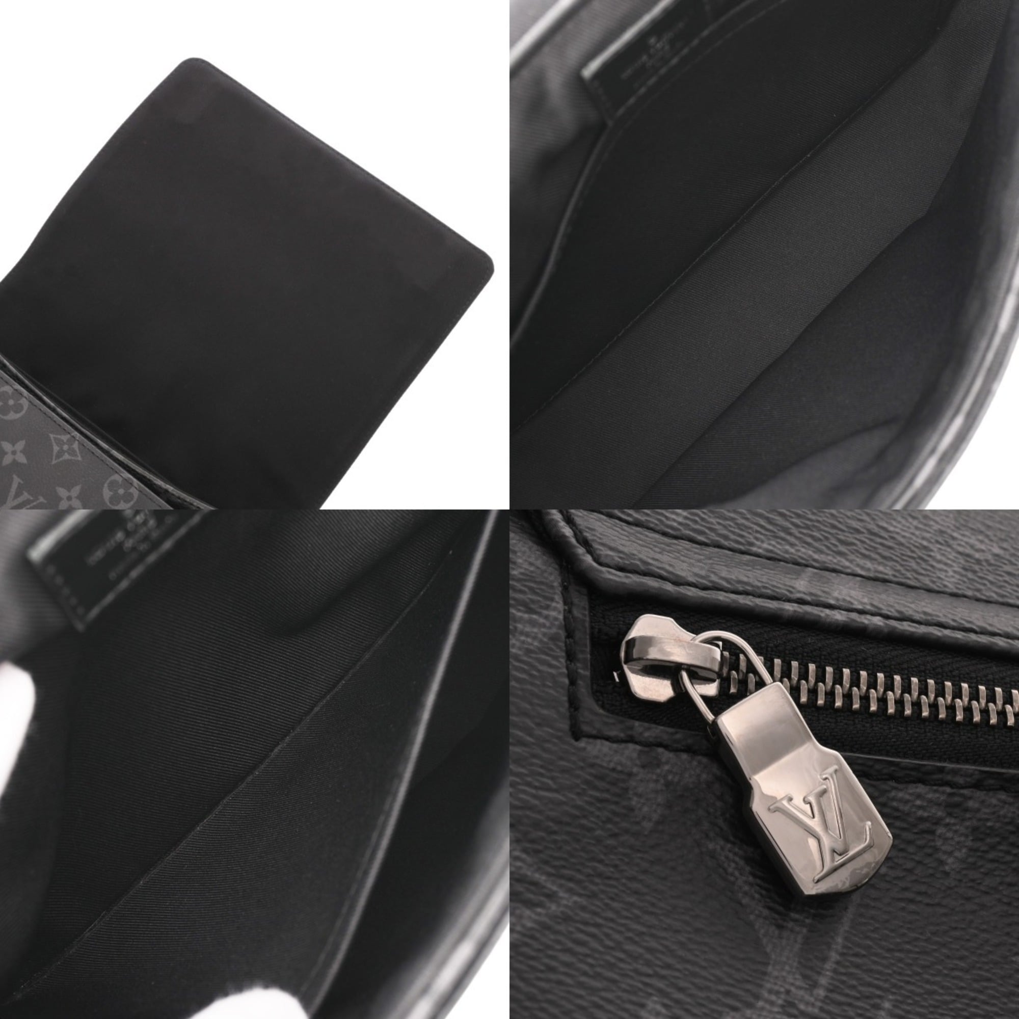 Louis Vuitton Monogram Eclipse Black Gray Monogram Shoulder Bag (Pre-Owned)