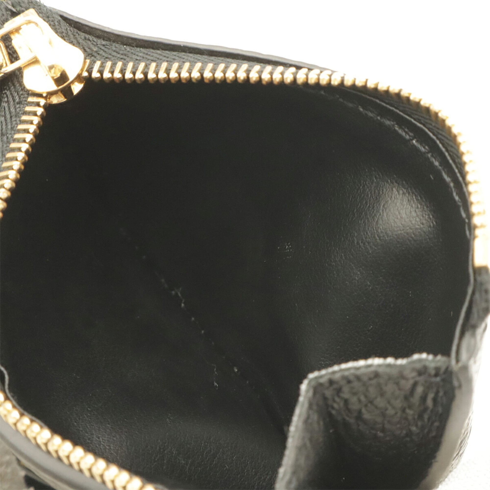 Louis Vuitton Black Noir Monogram Empreinte Wallet (Tri-Fold) (Pre-Owned)