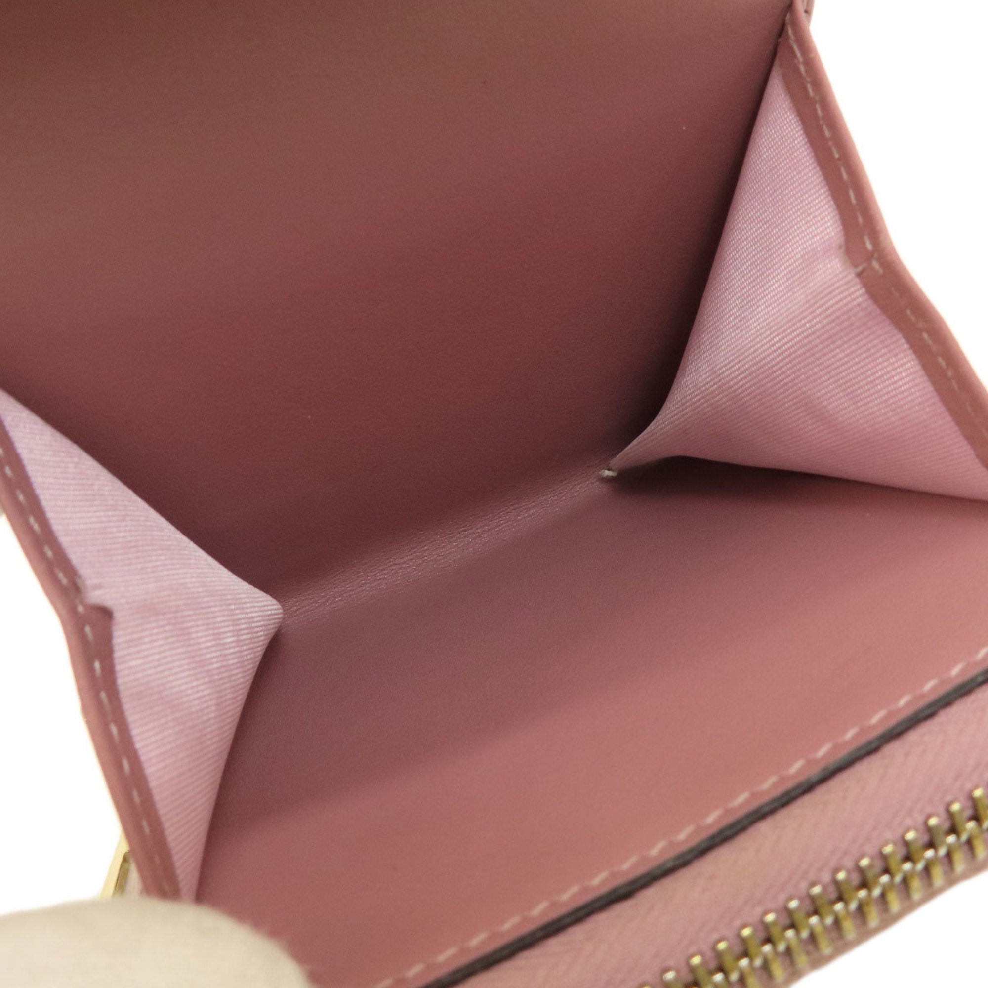 Valentino Garavani Pink Leather Wallet (Bi-Fold) (Pre-Owned)