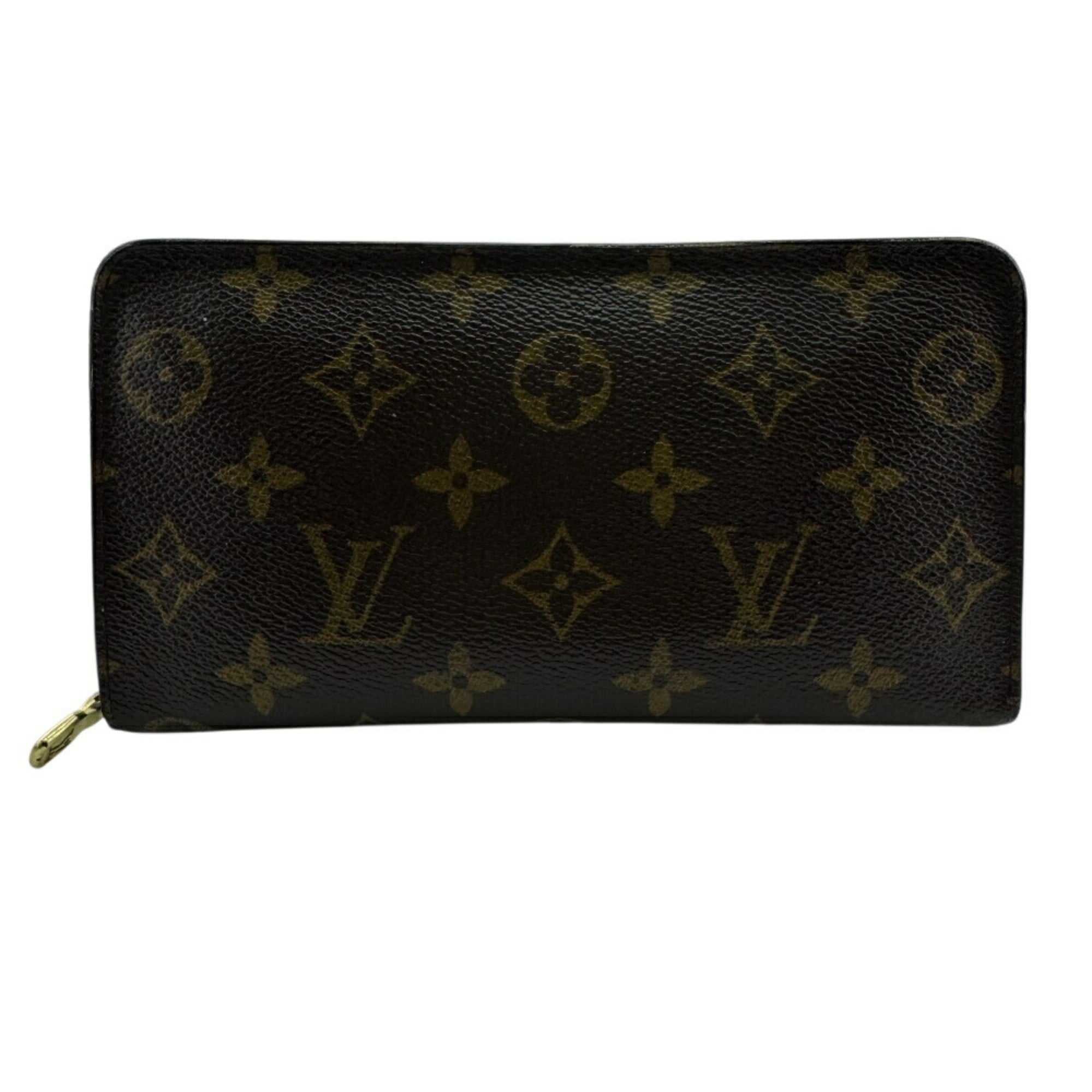 Louis Vuitton Brown Monogram Monogram Long Wallet (Bi-Fold) (Pre-Owned)
