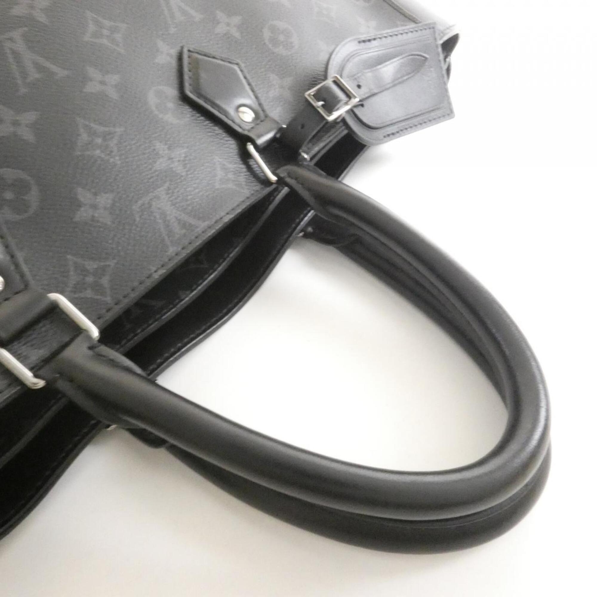 Louis Vuitton Black Coated Canvas Handbag (Pre-Owned)
