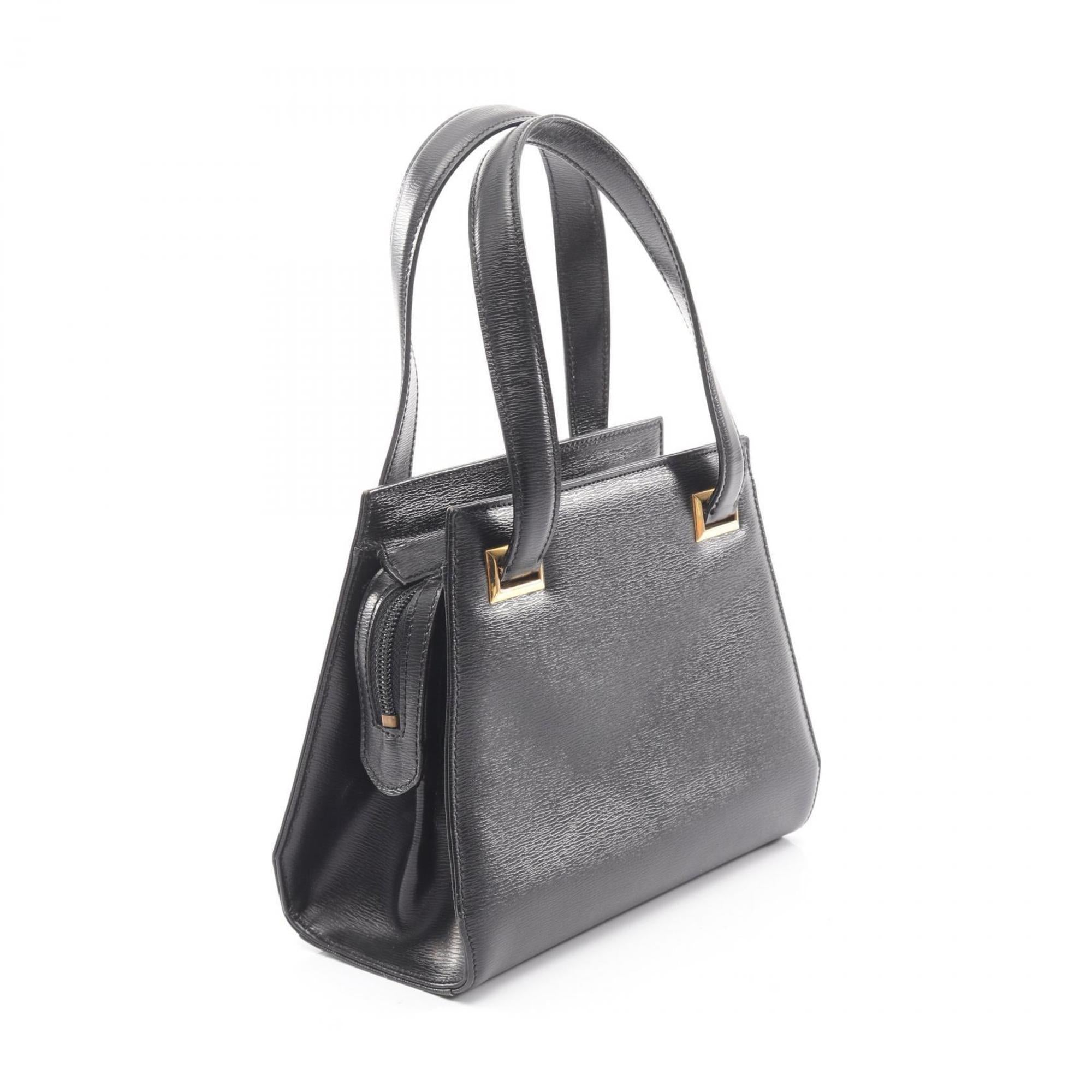 Christian Dior Black Leather Handbag (Pre-Owned)