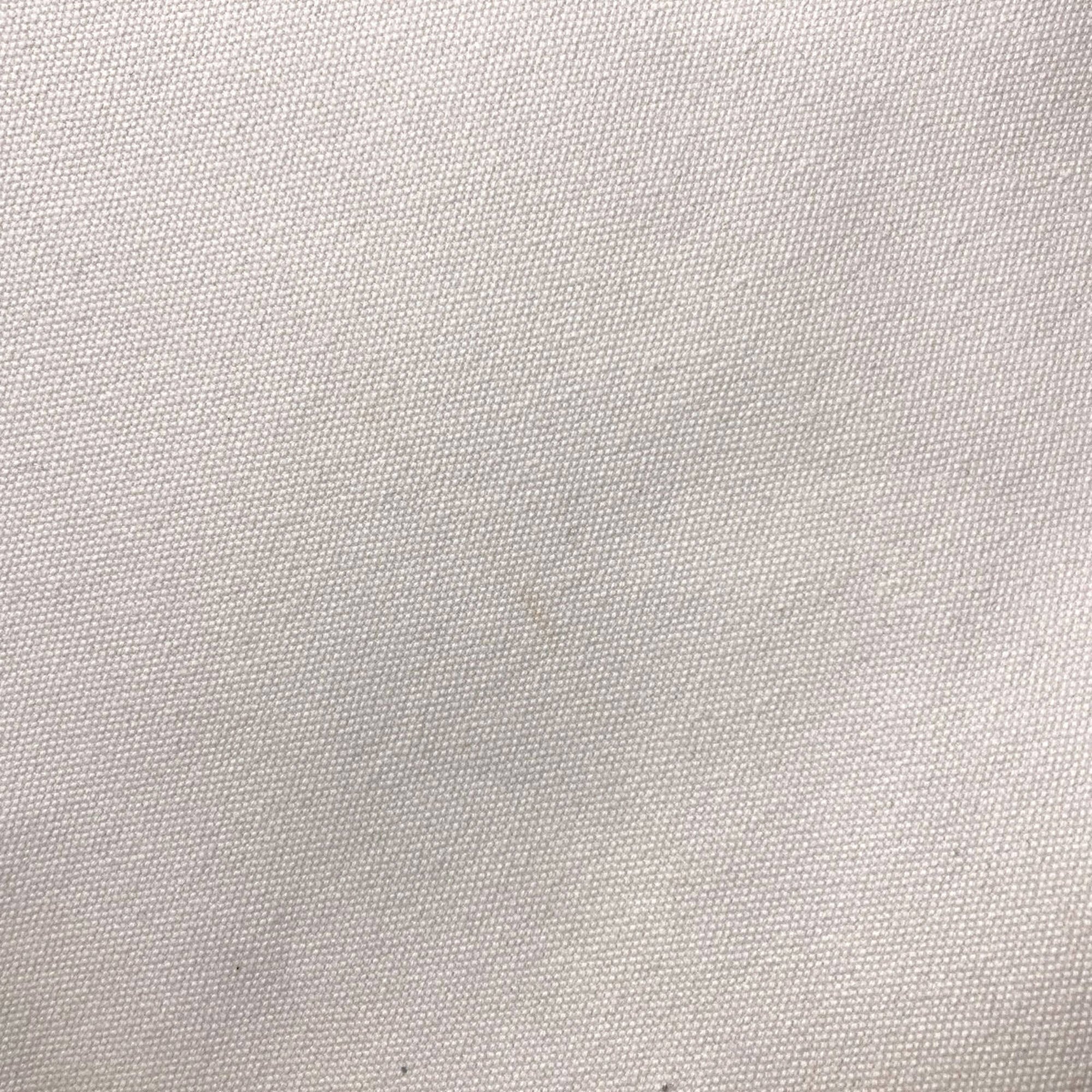 Prada Green Light Blue White Canvas Tote Bag (Pre-Owned)