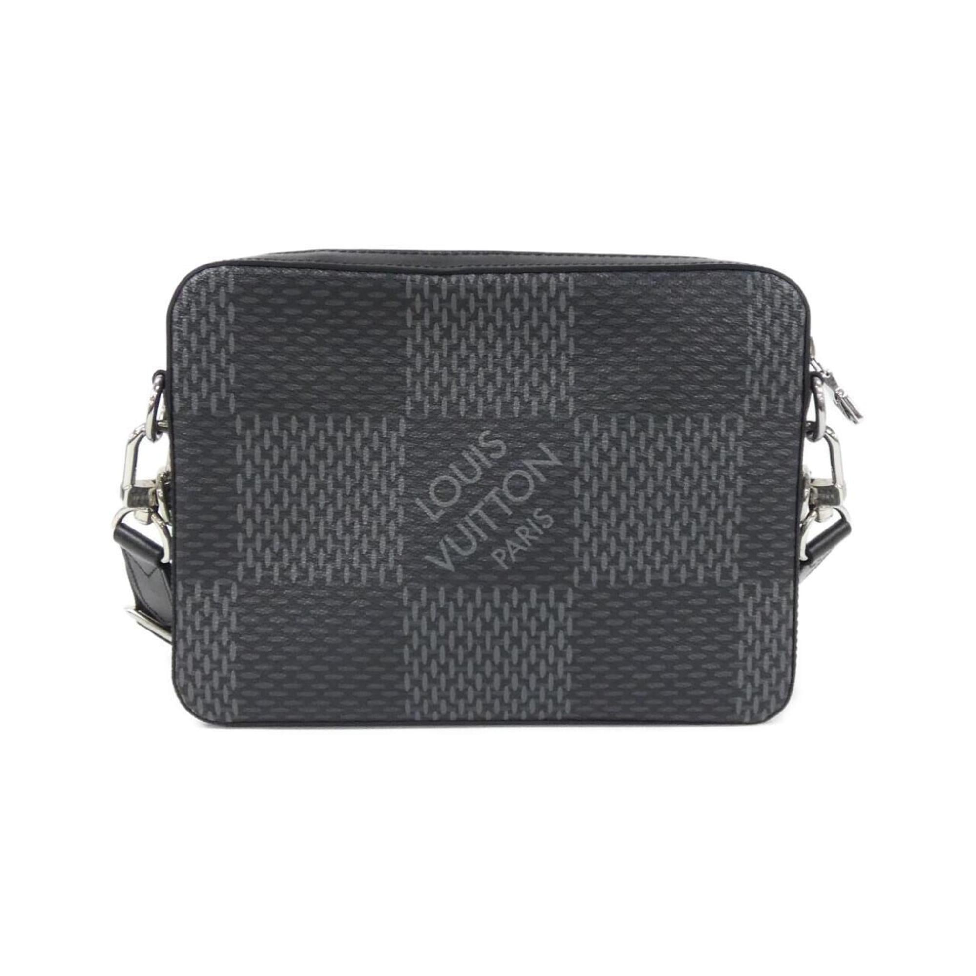 Louis Vuitton Damier Graphite Graphite Damier Graphite Shoulder Bag (Pre-Owned)