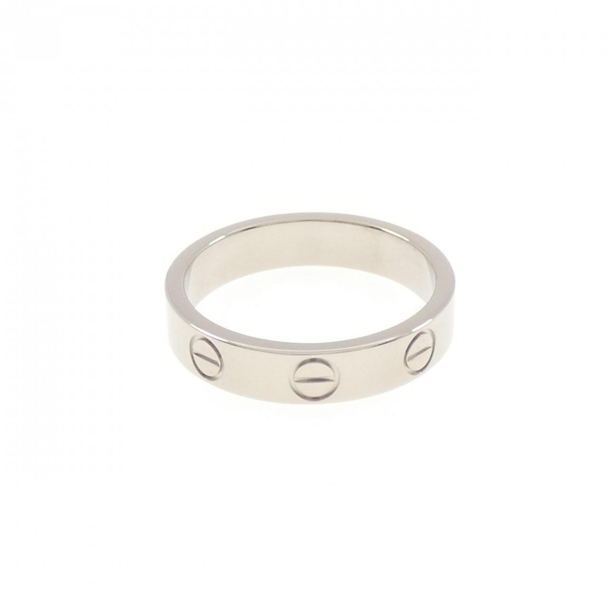 Cartier White Gold White Gold (18K) Band Ring (Pre-Owned)