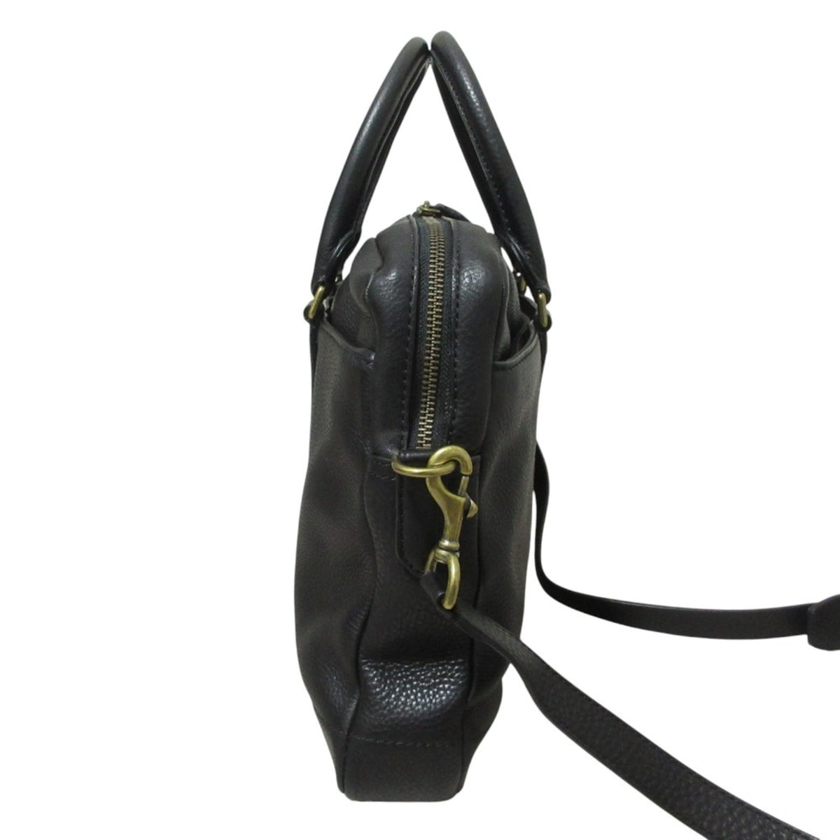 Coach Black Leather Briefcase (Pre-Owned)