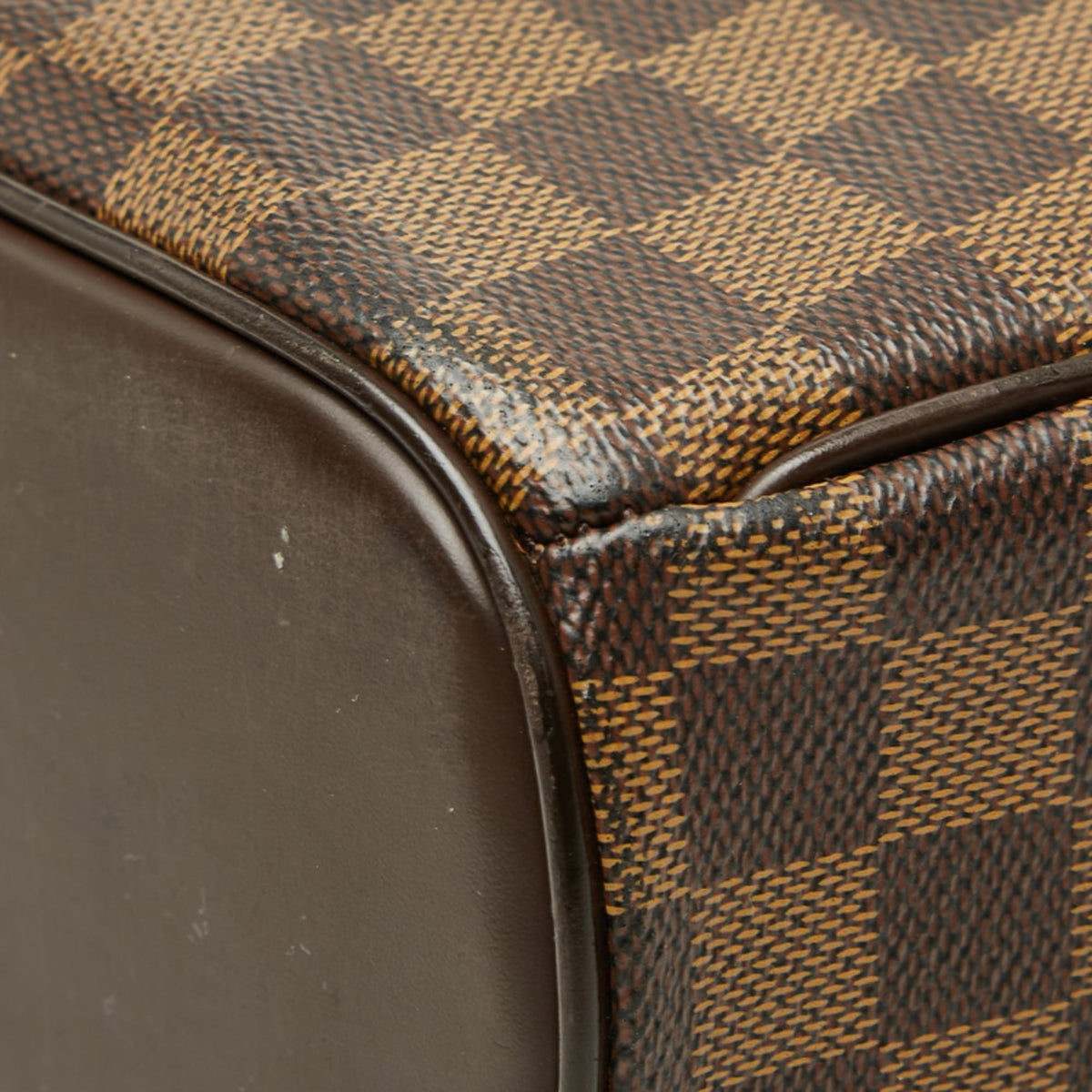 Louis Vuitton Brown Pvc Leather Handbag (Pre-Owned)