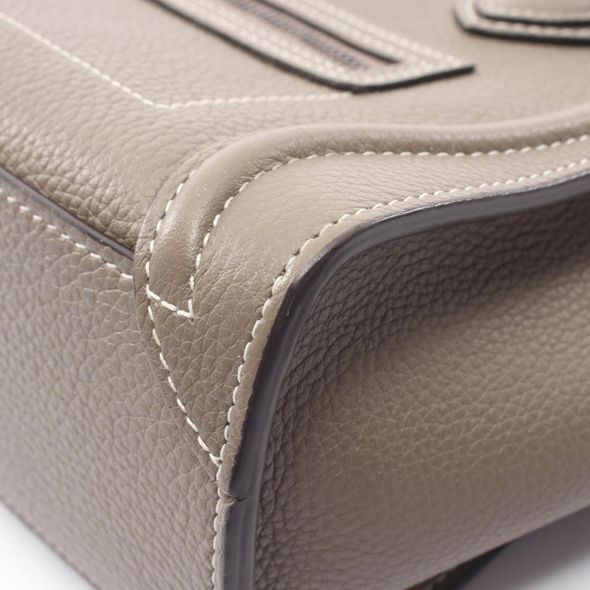 Celine Gray Leather Handbag (Pre-Owned)