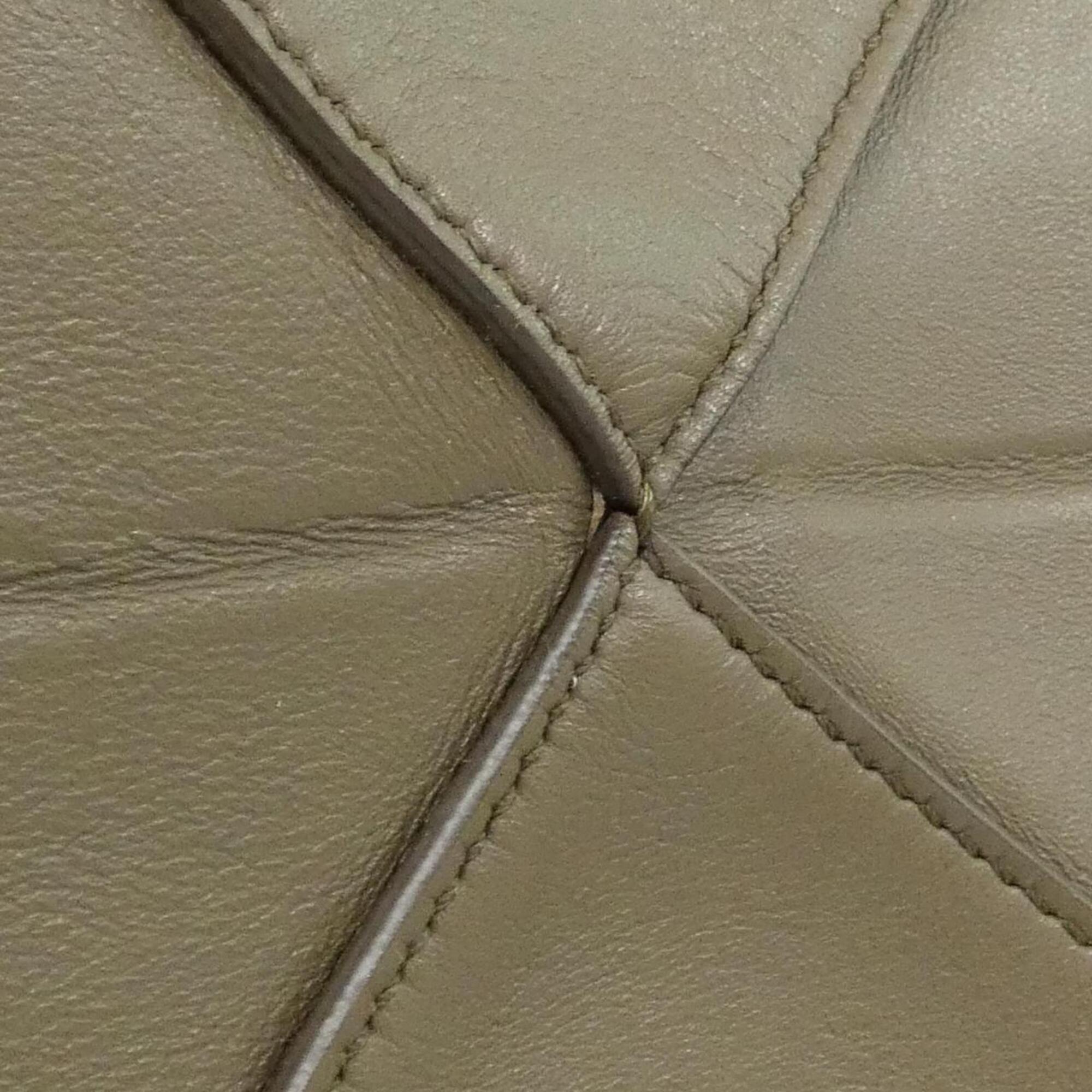 Loewe Brown Leather Handbag Tote Bag (Pre-Owned)