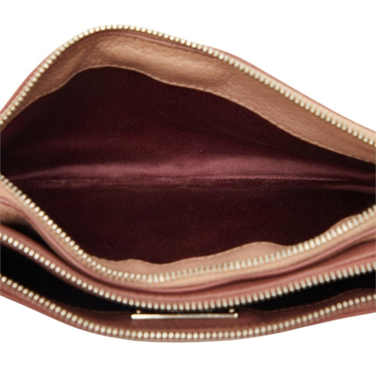 Miu Miu Pink Leather Metal Shoulder Bag (Pre-Owned)