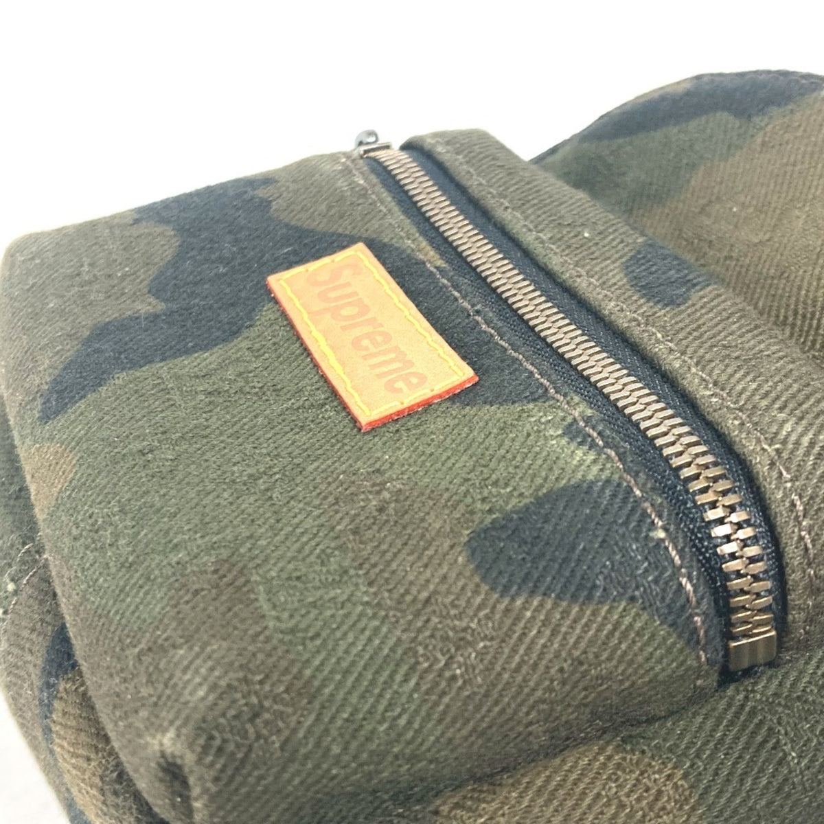 Louis Vuitton Camouflage Green Canvas Backpack (Pre-Owned)
