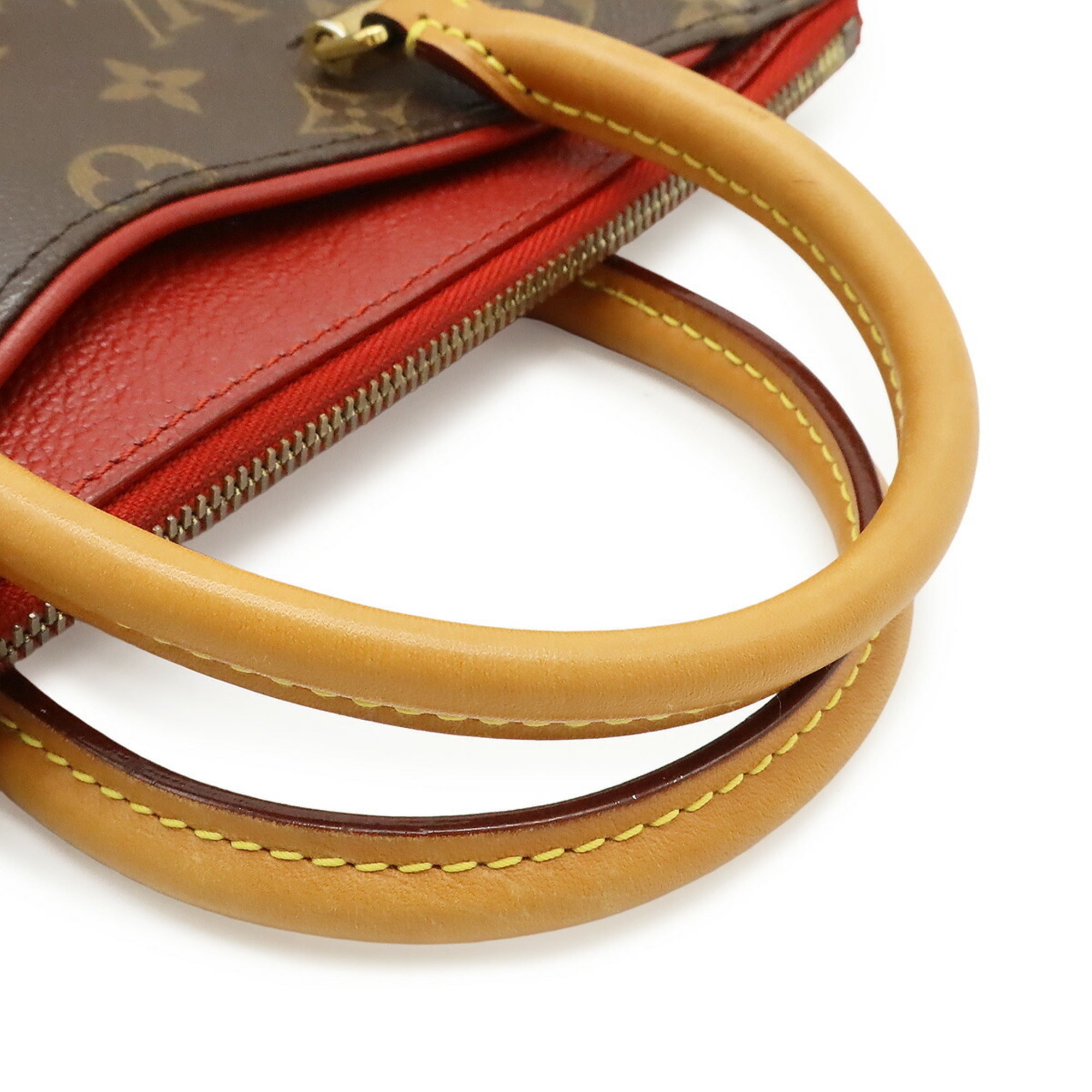 Louis Vuitton Cerise Monogram Canvas Pvc Coated Canvas Leather Handbag Shoulder Bag (Pre-Owned)
