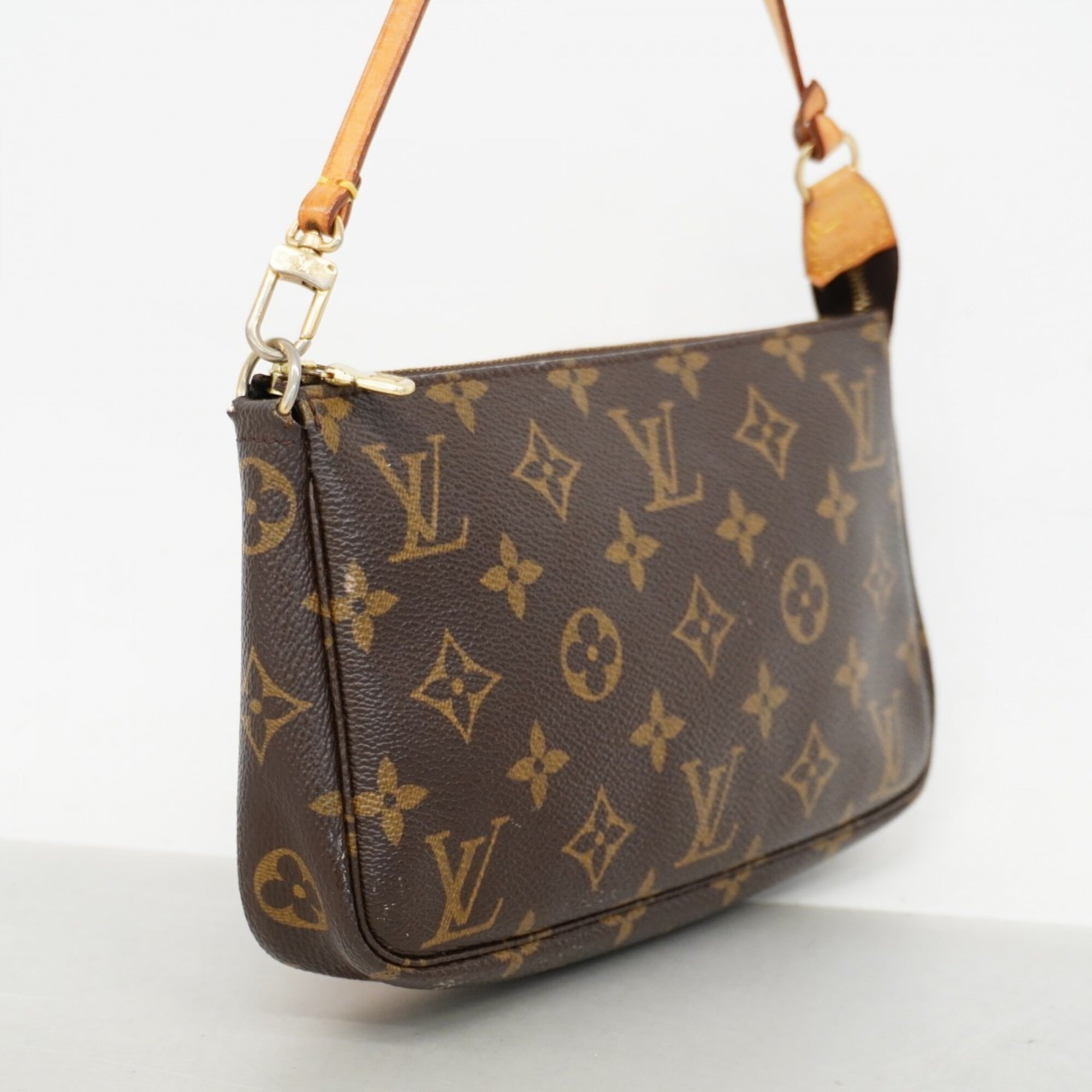 Louis Vuitton Brown Pouch (Pre-Owned)