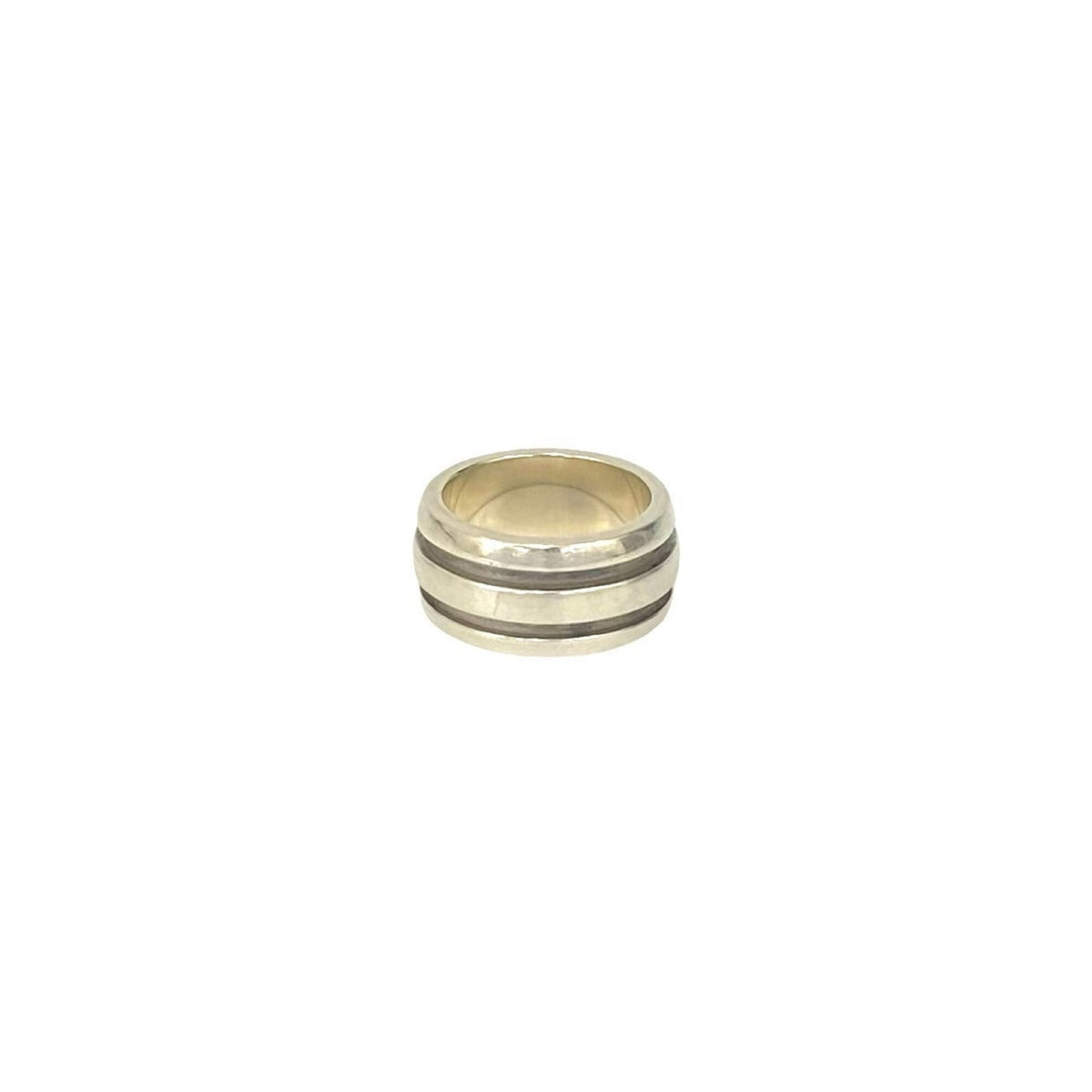 Tiffany Silver Silver 925 Band Ring (Pre-Owned)
