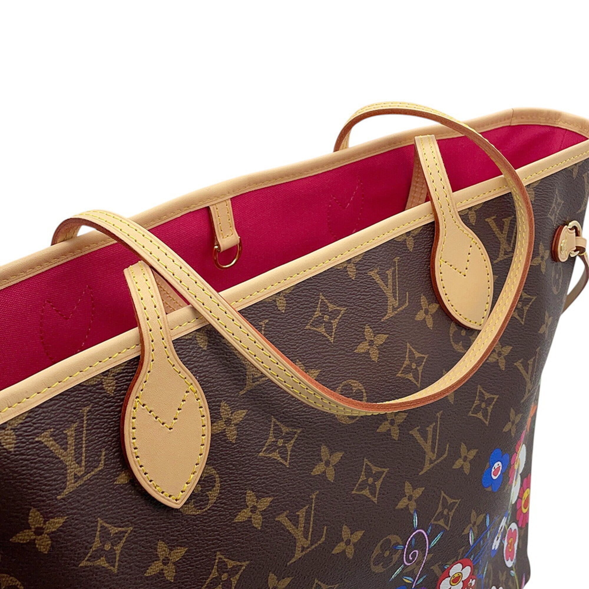 Louis Vuitton Pink Monogram Tote Bag (Pre-Owned)
