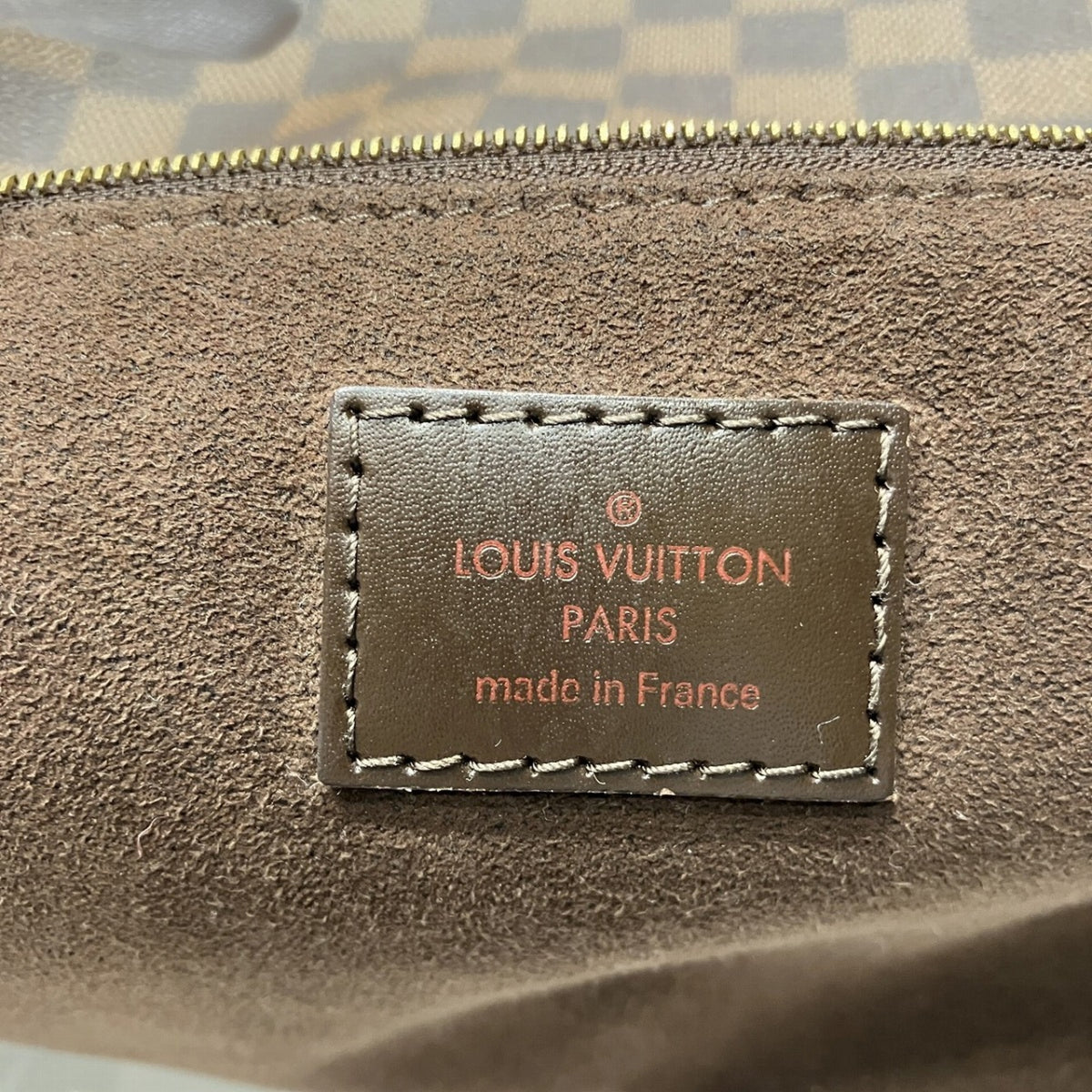 Louis Vuitton Brown Damier Canvas Tote Bag (Pre-Owned)