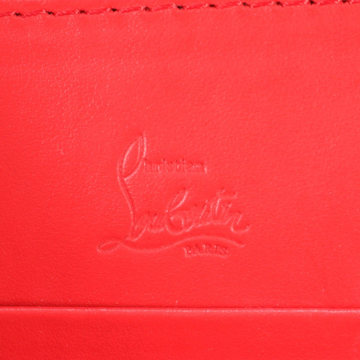 Christian Louboutin Black White Leather Shoulder Bag Sling Bag (Pre-Owned)