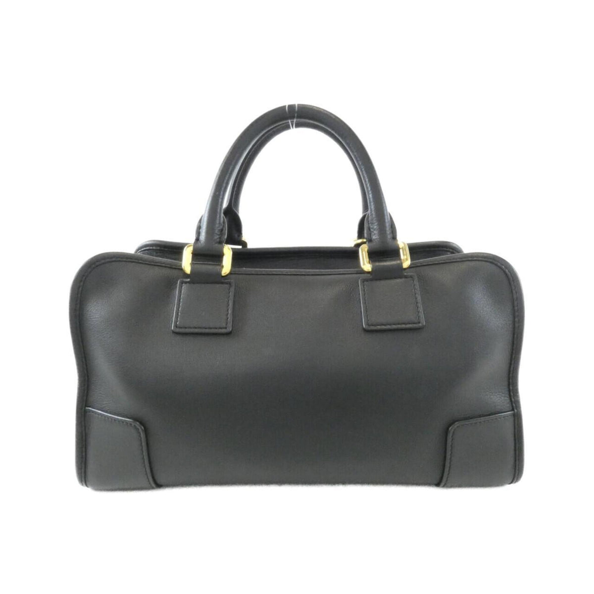 Loewe Amazona Black Leather Handbag (Pre-Owned)