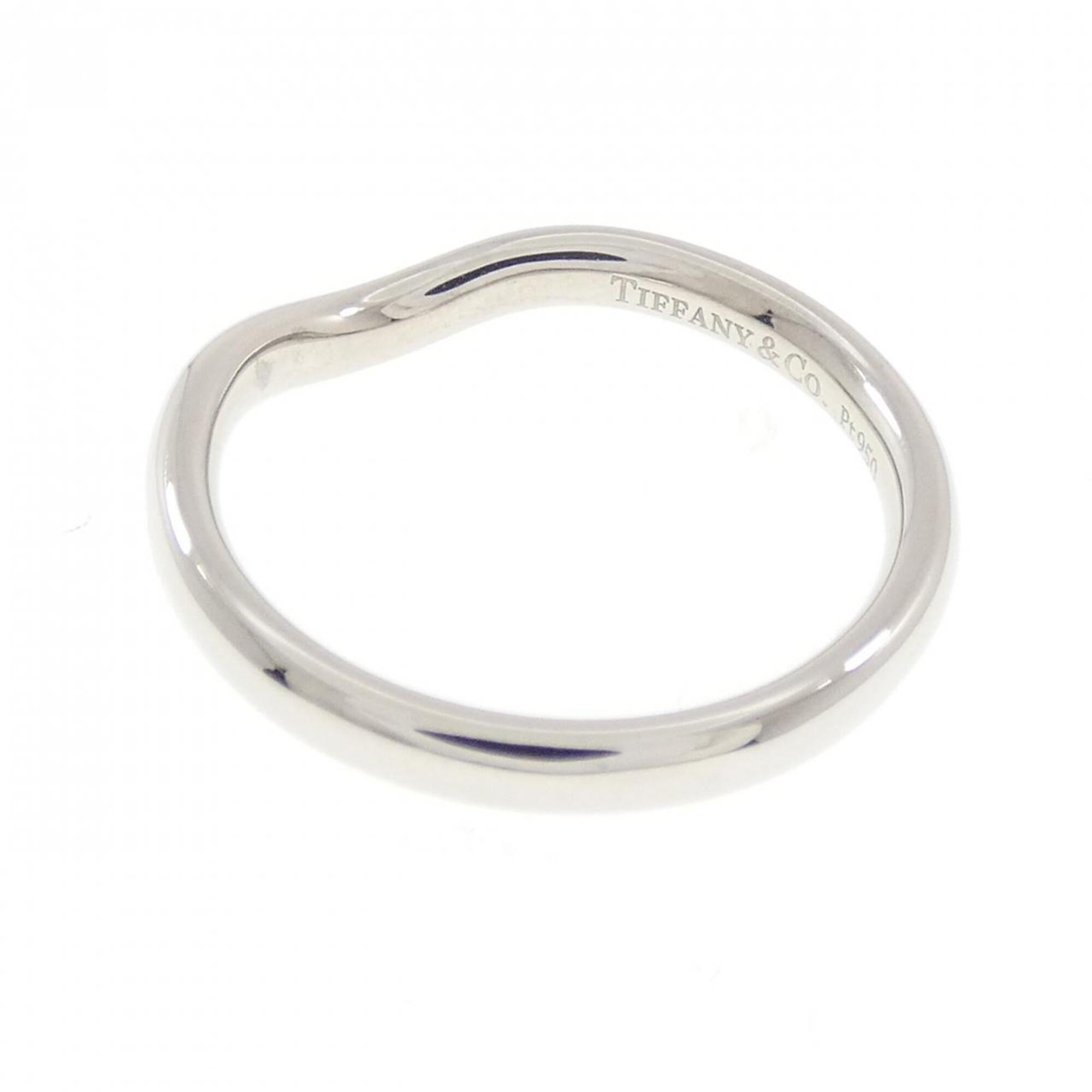 Tiffany Platinum 950 Band Ring (Pre-Owned)