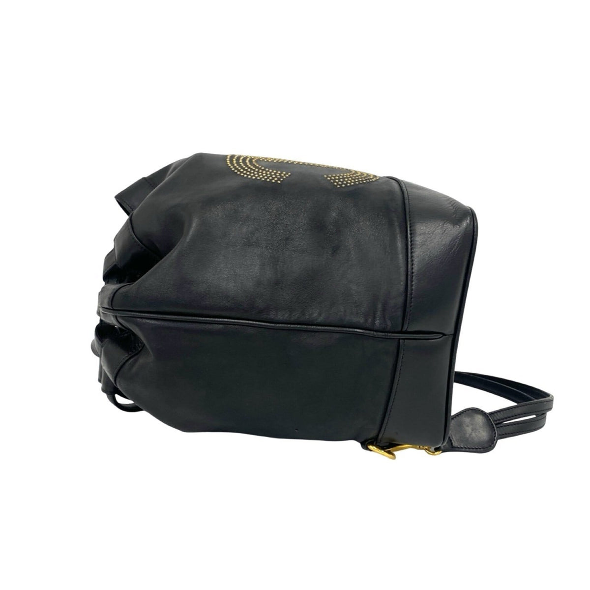 Chanel Black Leather Shoulder Bag (Pre-Owned)