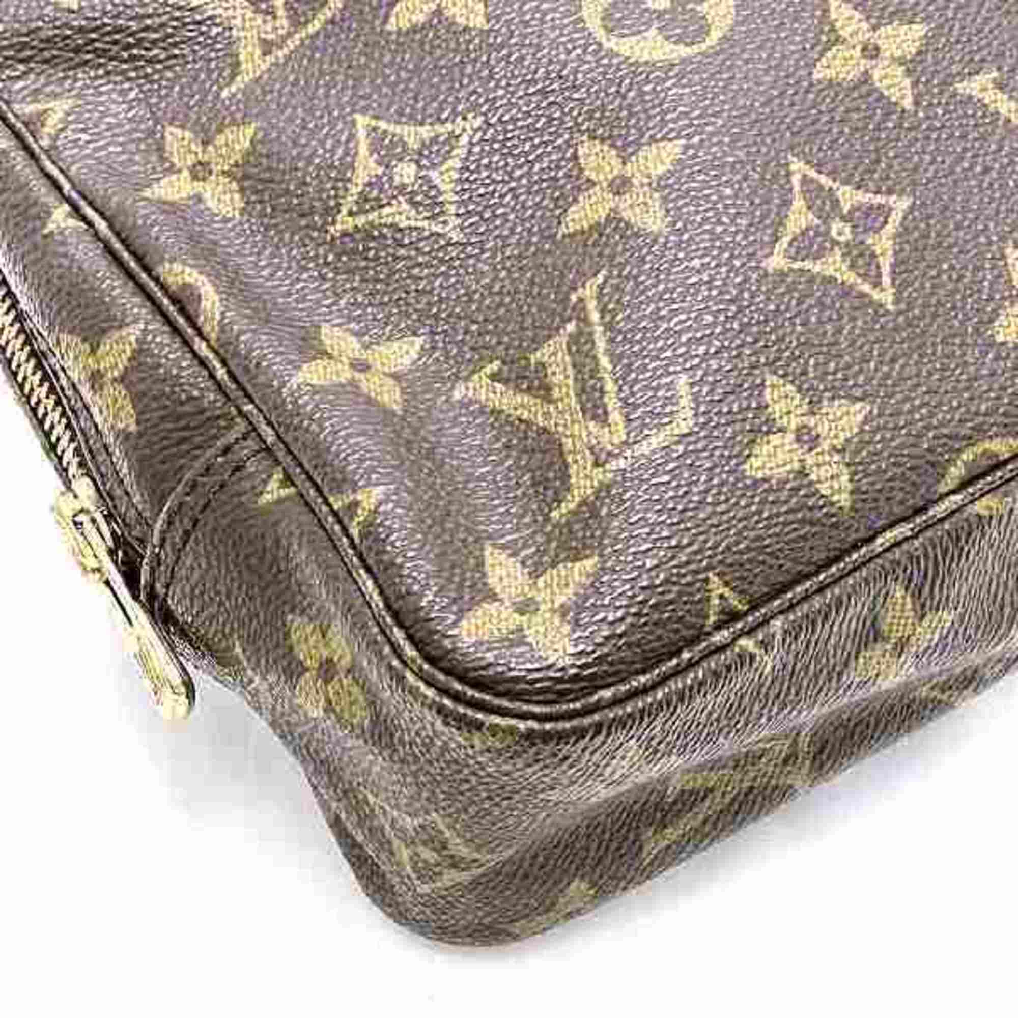 Louis Vuitton Brown Monogram Clutch Bag (Pre-Owned)