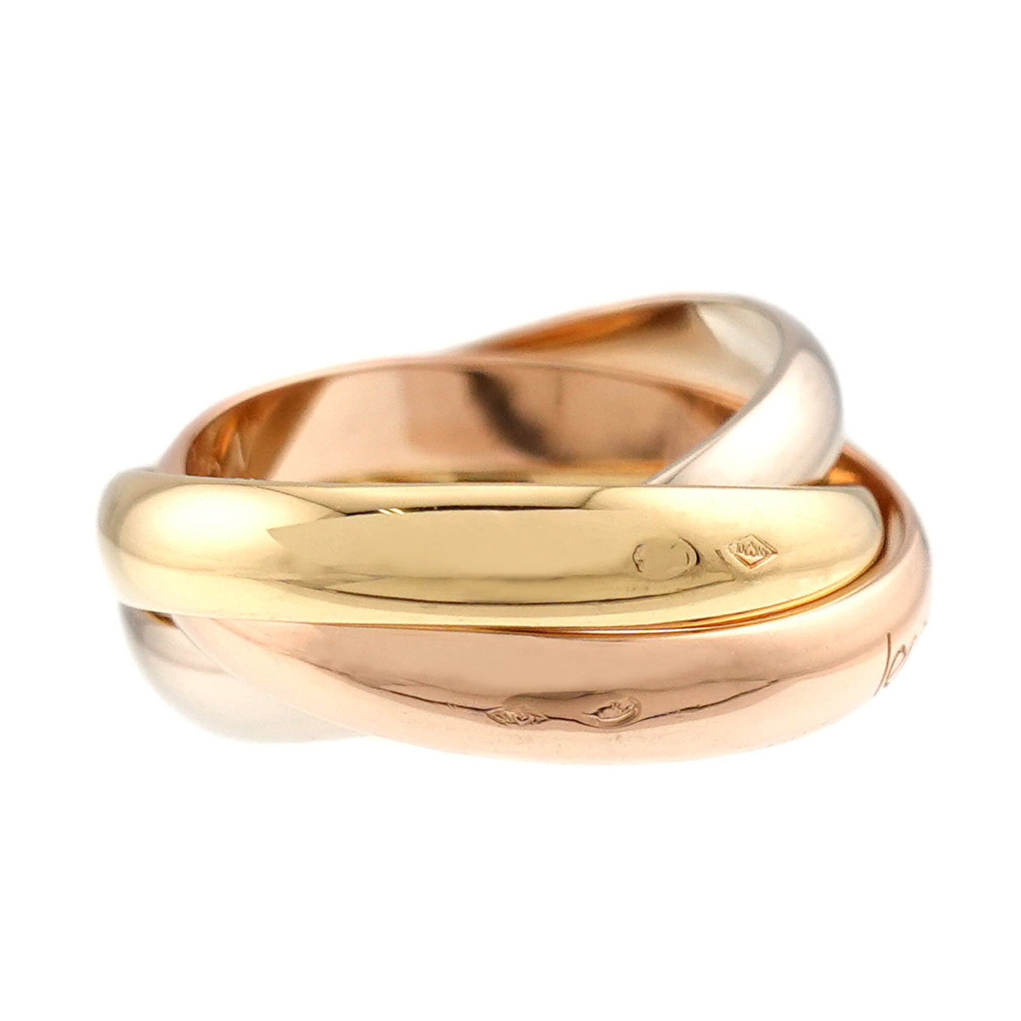 Cartier Yellow Gold (18K) Pink Gold (18K) White Gold (18K) Band Ring (Pre-Owned)