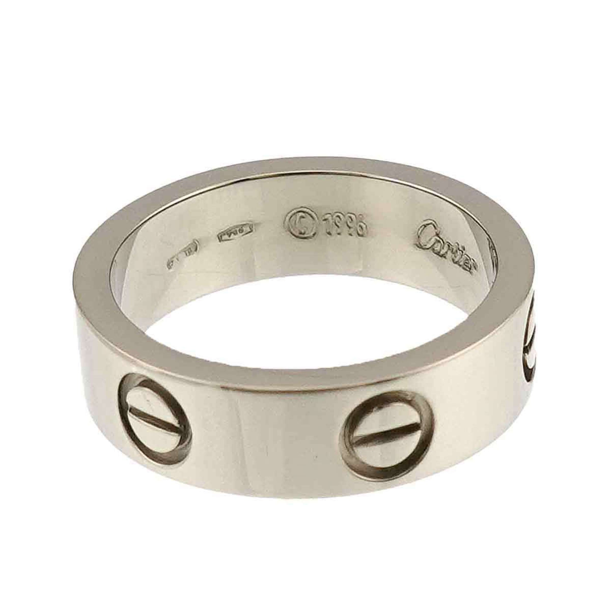 Cartier White Gold (18K) Band Ring (Pre-Owned)