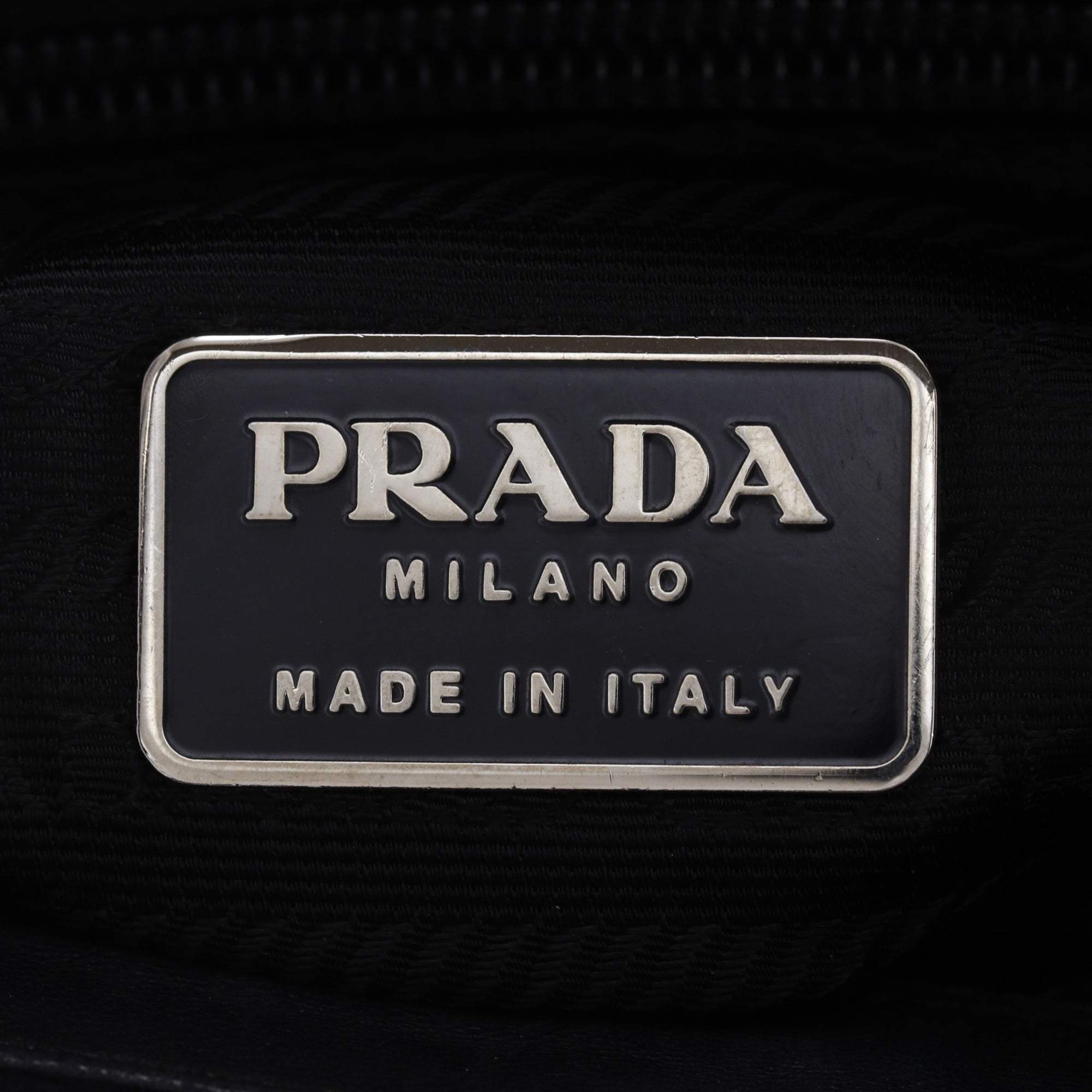 Prada Black Nylon Tote Bag (Pre-Owned)