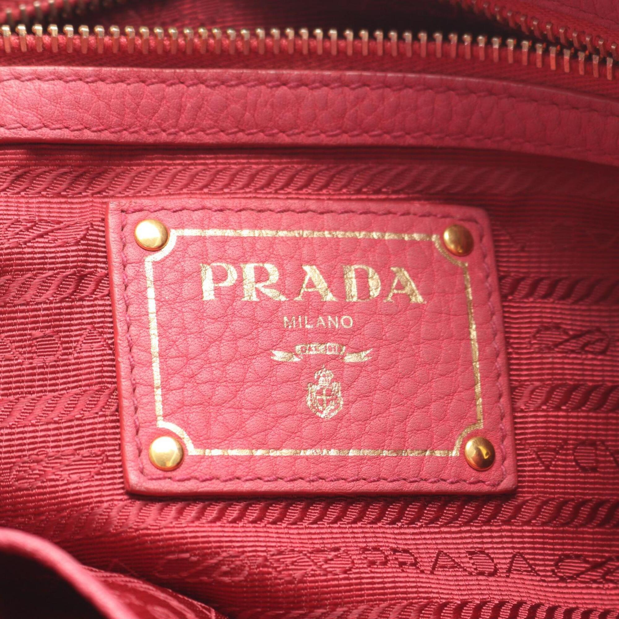 Prada Pink Vitello Daino Handbag (Pre-Owned)