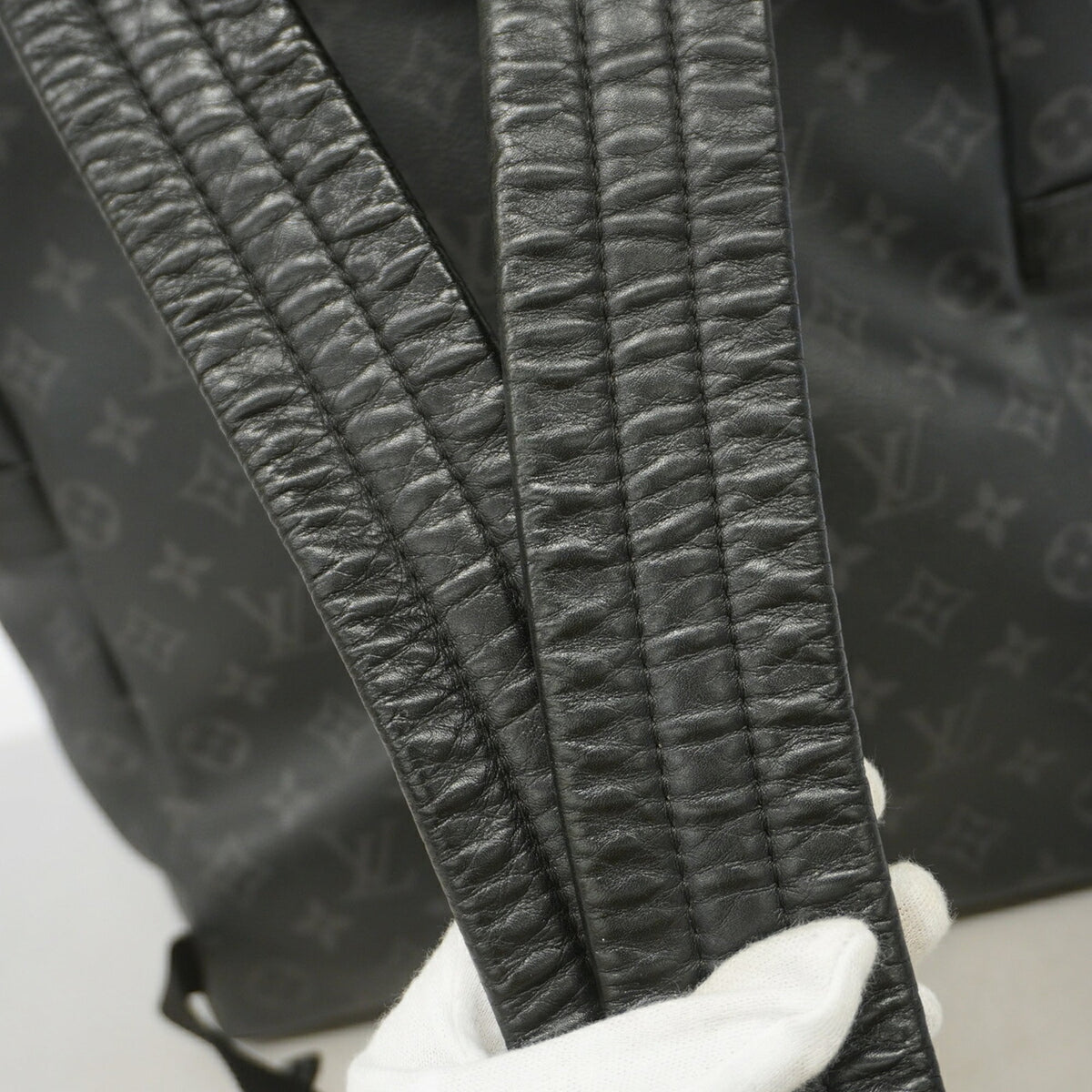 Louis Vuitton Black Backpack (Pre-Owned)