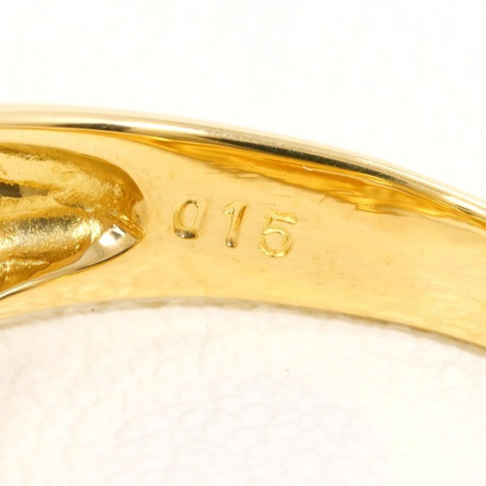 Unbranded Platinum Yellow Gold Yellow Gold (18K) Platinum 900 Band Ring (Pre-Owned)