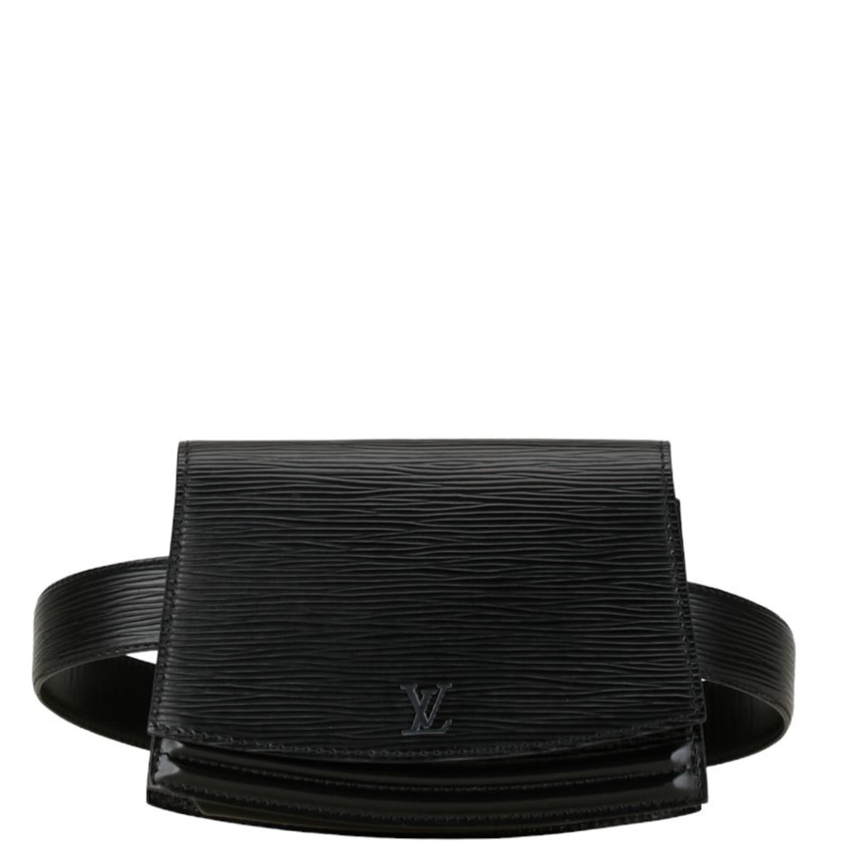 Louis Vuitton Black Noir Leather Shoulder Bag (Pre-Owned)