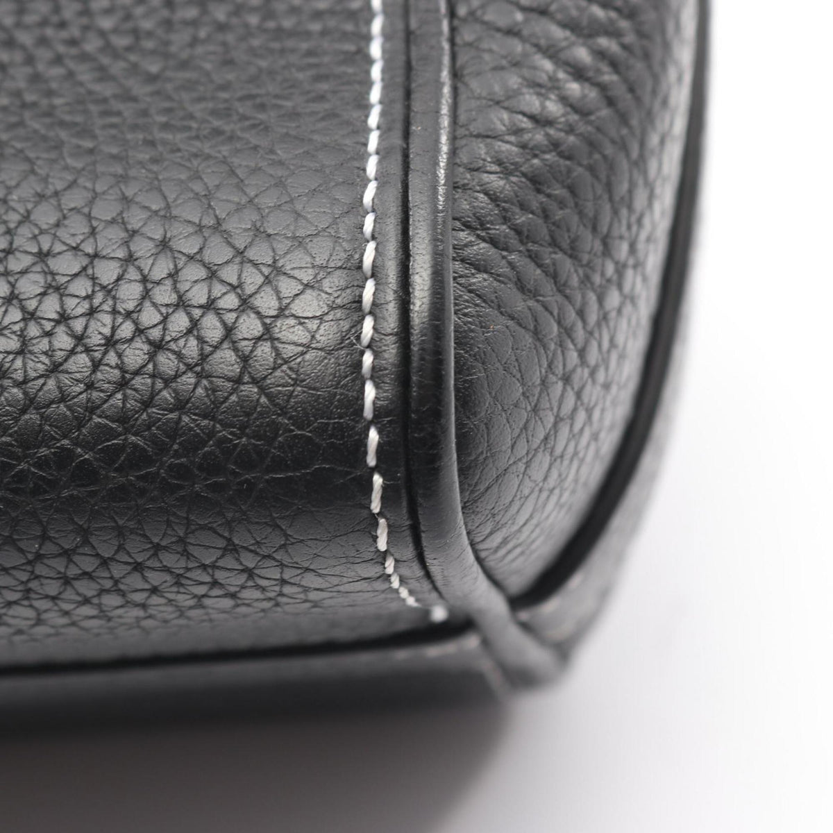 Christian Dior Black Leather Handbag Shoulder Bag (Pre-Owned)