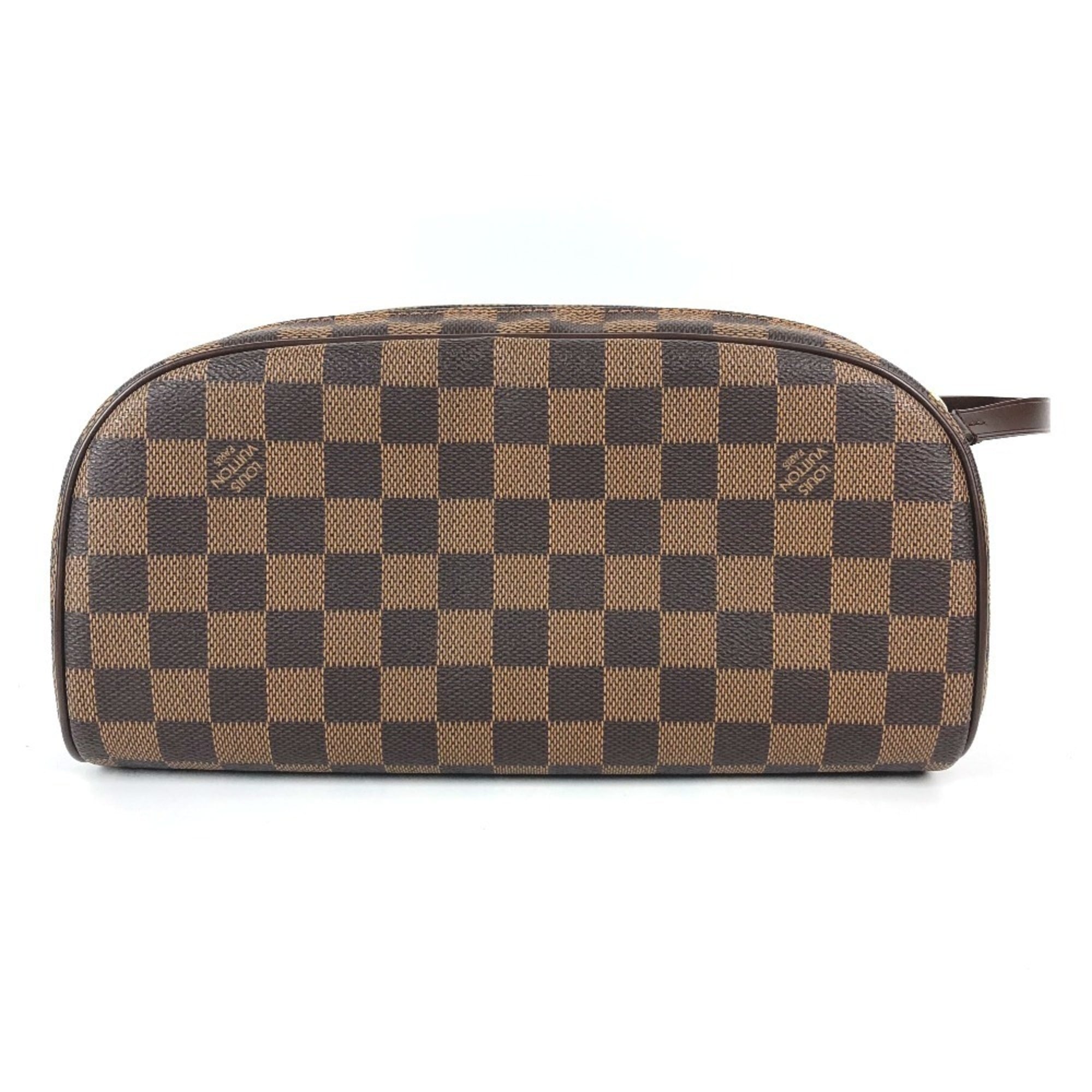 Louis Vuitton Brown Ebene Damier Canvas Pouch (Pre-Owned)