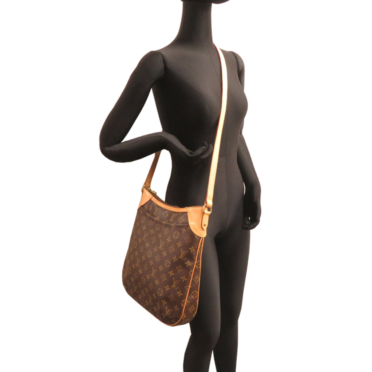 Louis Vuitton Brown Monogram Shoulder Bag (Pre-Owned)