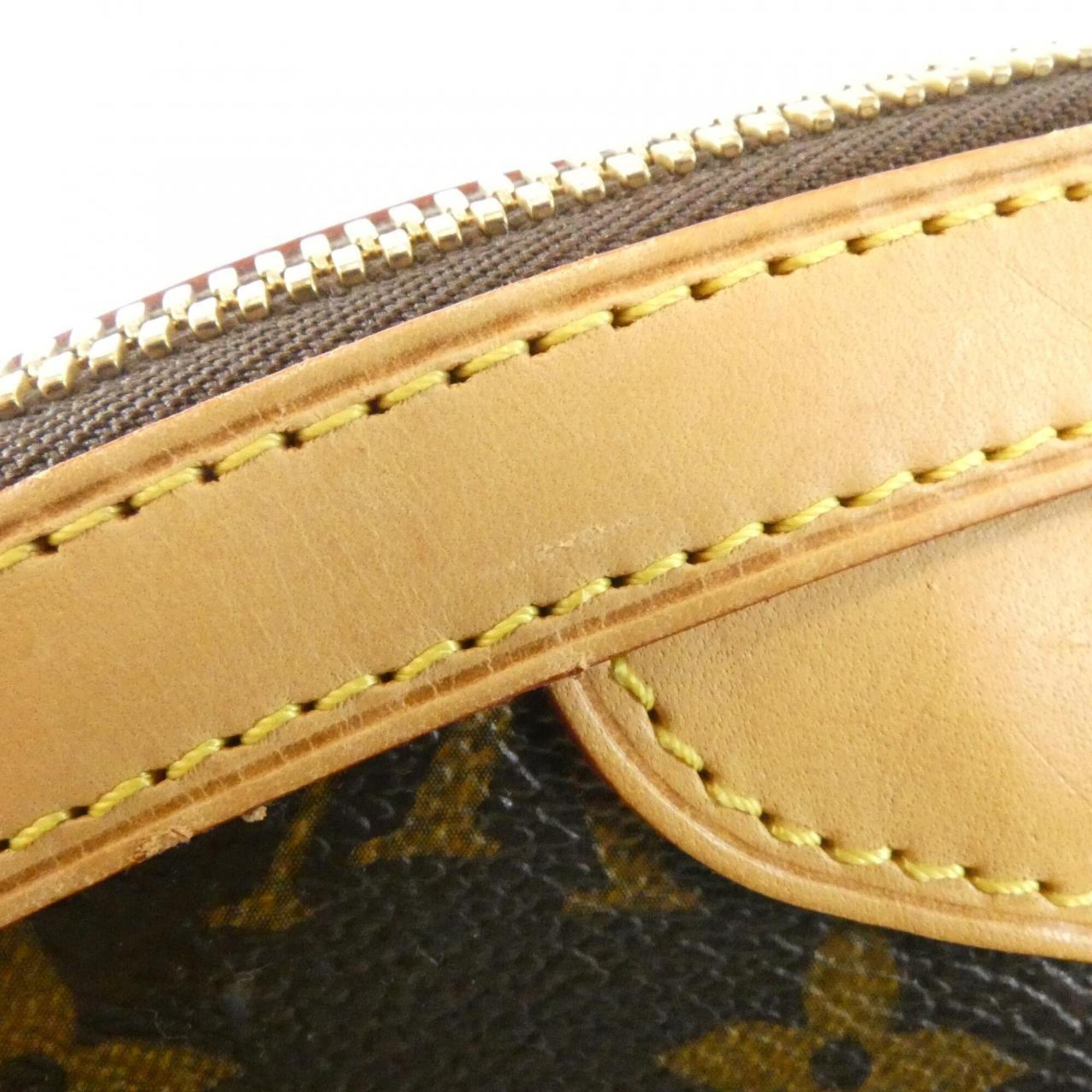 Louis Vuitton Monogram Marron Coated Canvas Handbag (Pre-Owned)