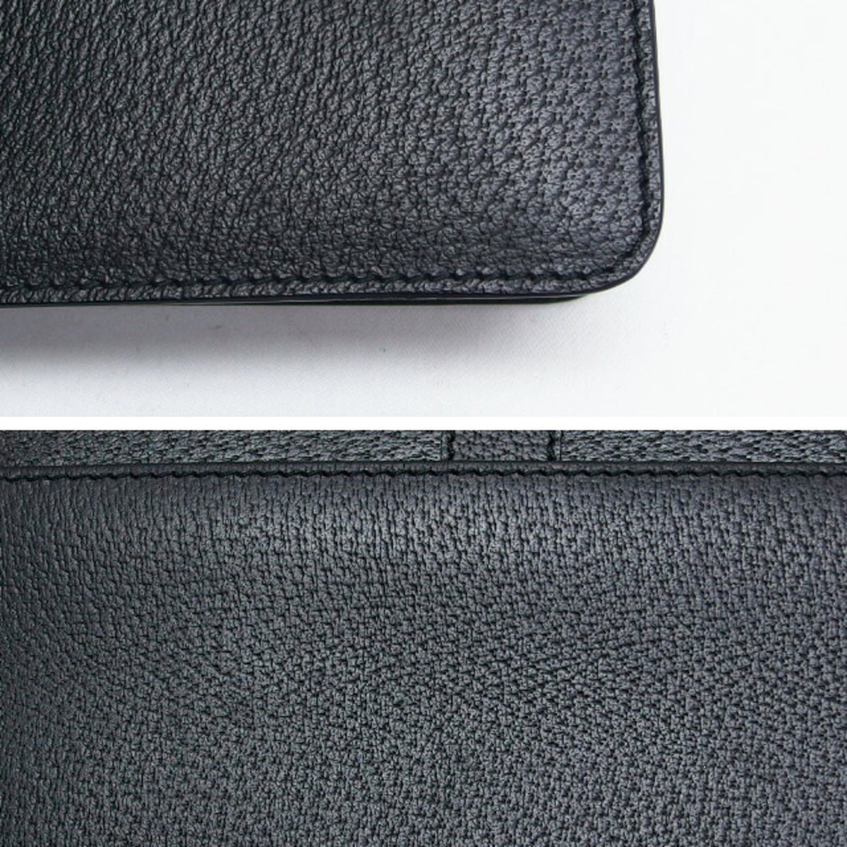 Salvatore Ferragamo Gancini Black Leather Briefcase (Pre-Owned)
