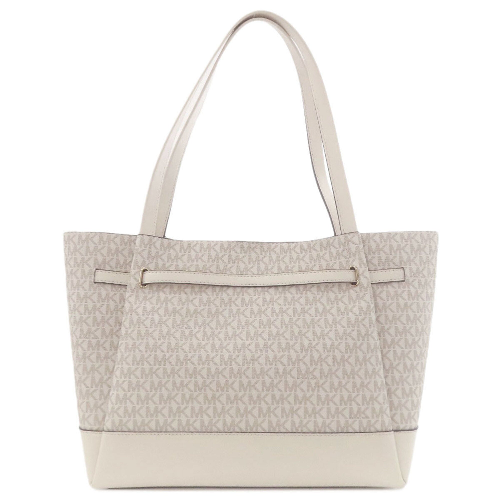 Michael Kors White Pvc Tote Bag (Pre-Owned)