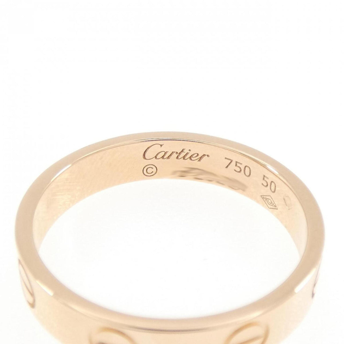 Cartier Pink Gold (18K) Band Ring (Pre-Owned)