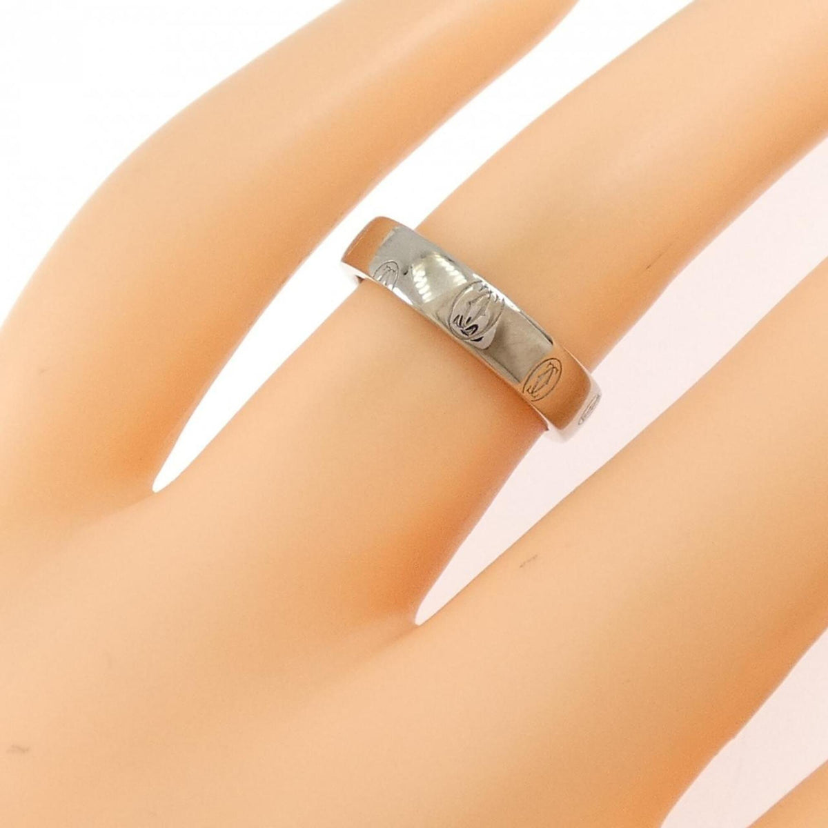 Cartier White Gold (18K) Band Ring (Pre-Owned)