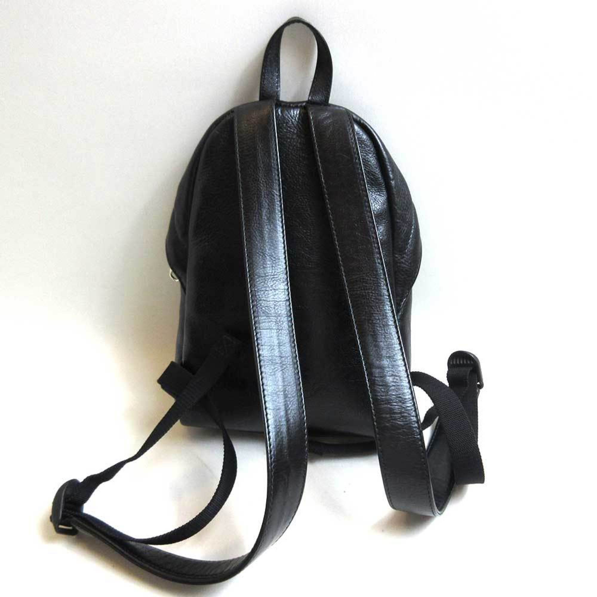 Balenciaga Black Leather Backpack (Pre-Owned)