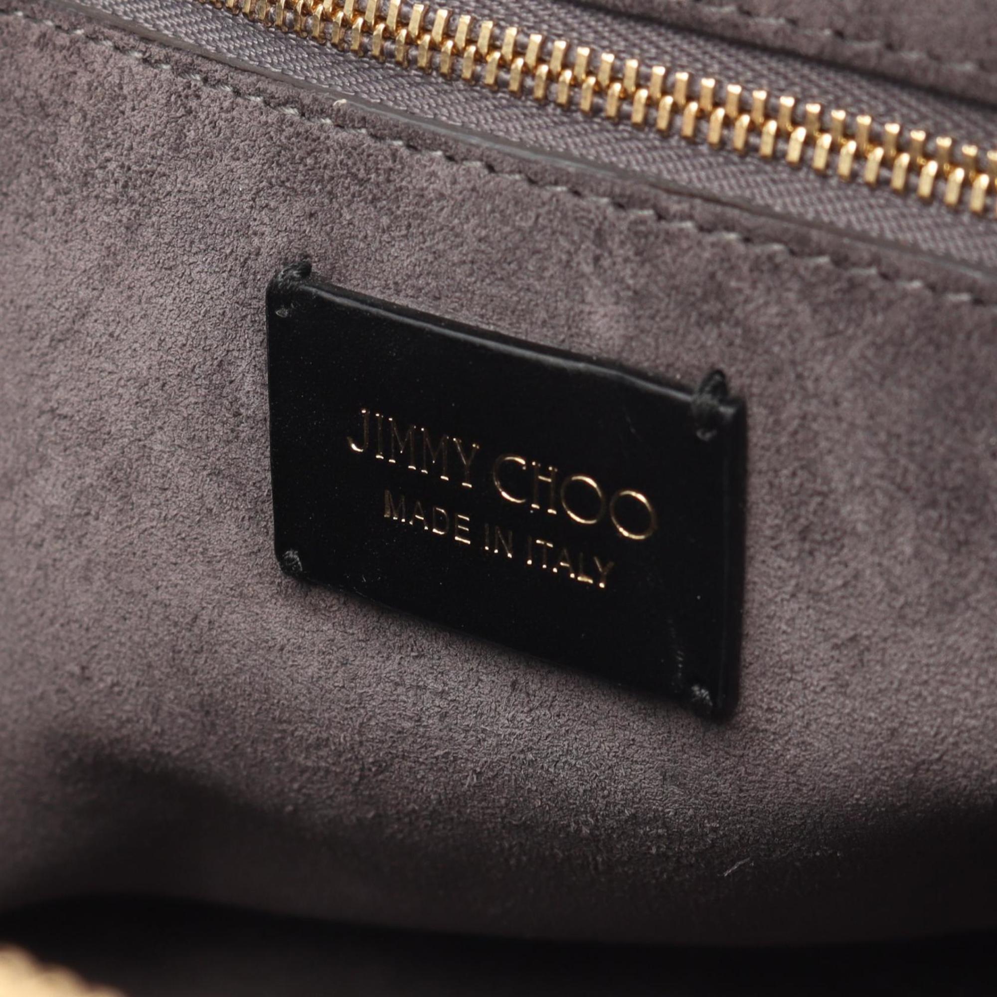 Jimmy Choo Black Leather Handbag (Pre-Owned)